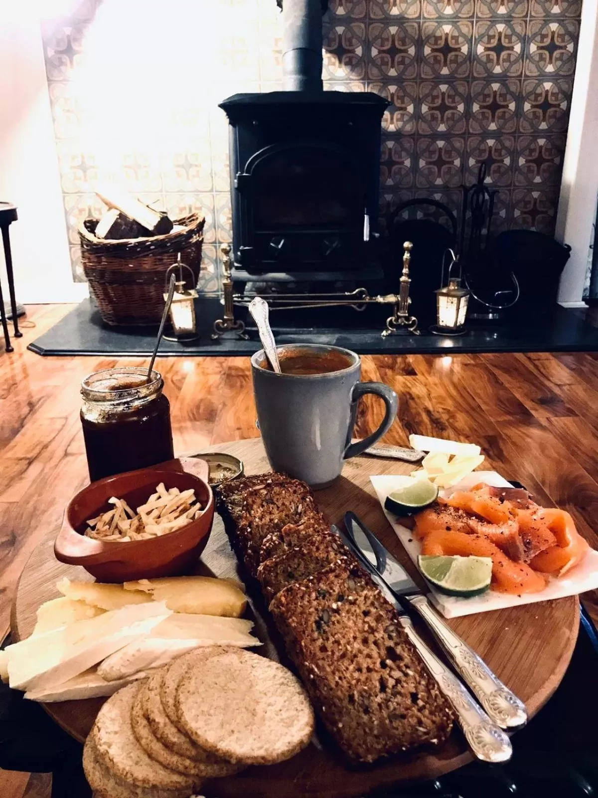 Food and drinks in The Tower House B&B