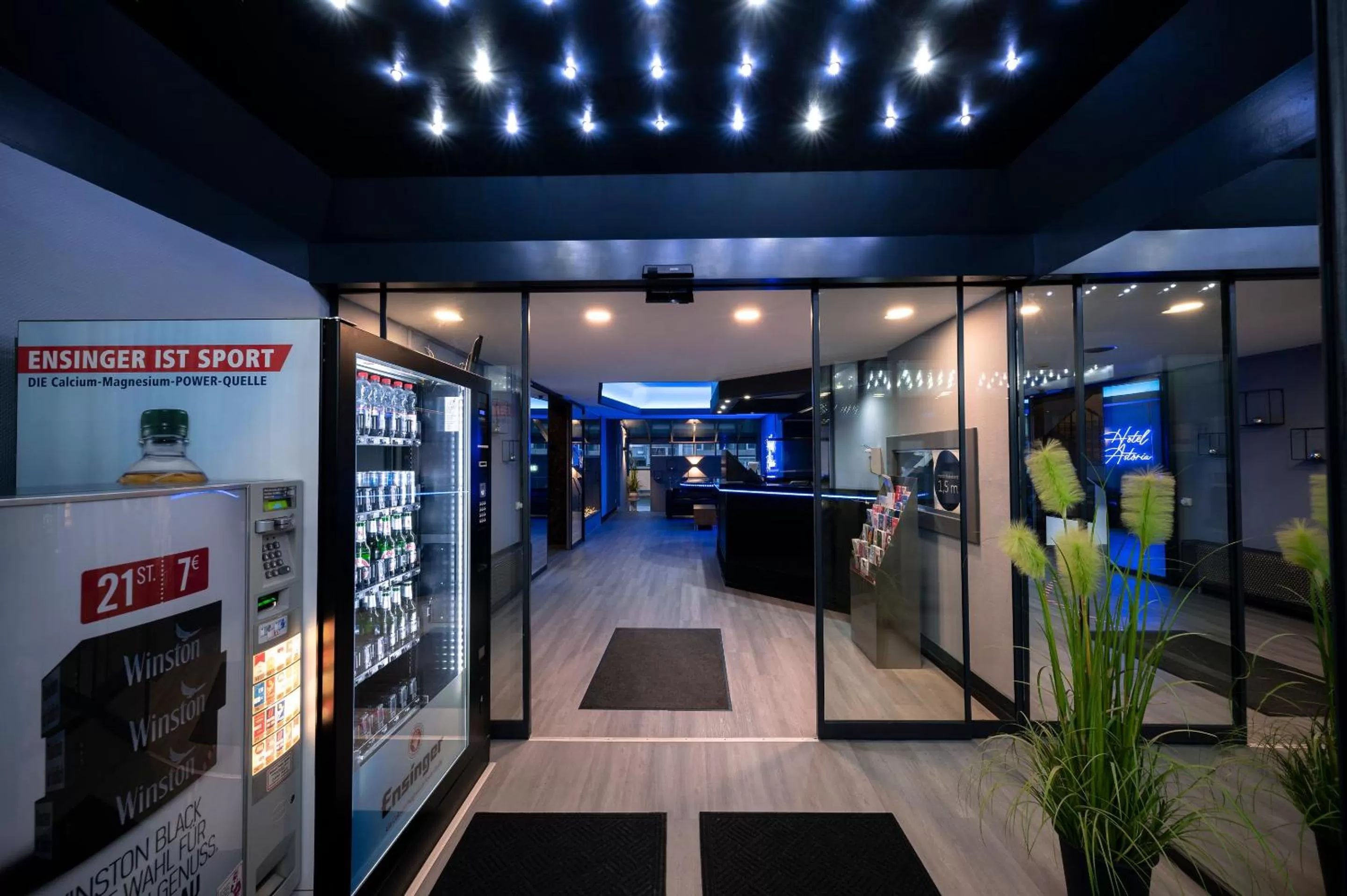 Lobby or reception in Hotel Astoria Stuttgart City