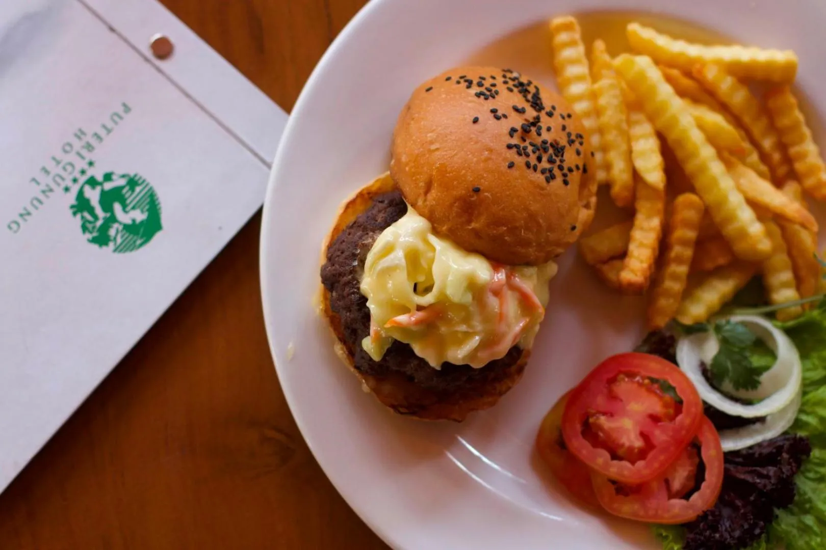 American breakfast in Puteri Gunung Hotel