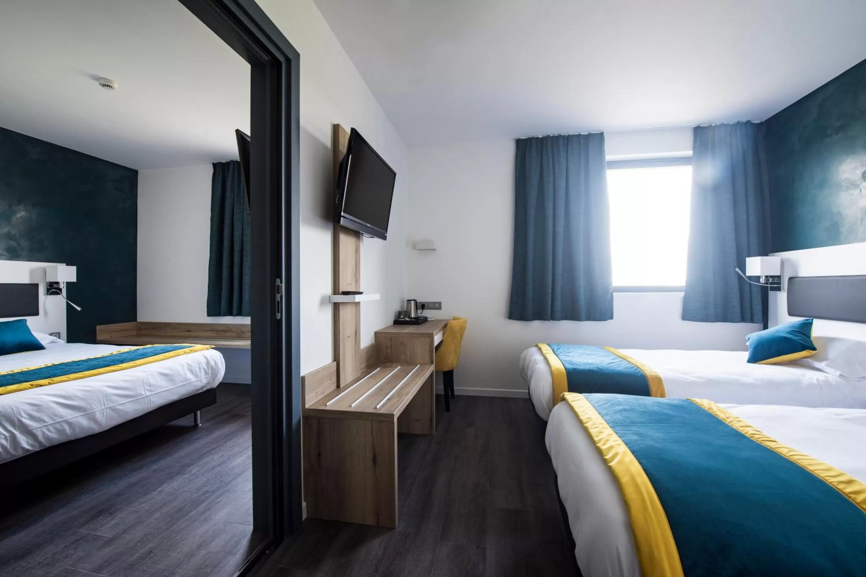 Bed in ATOLON PARK HOTEL