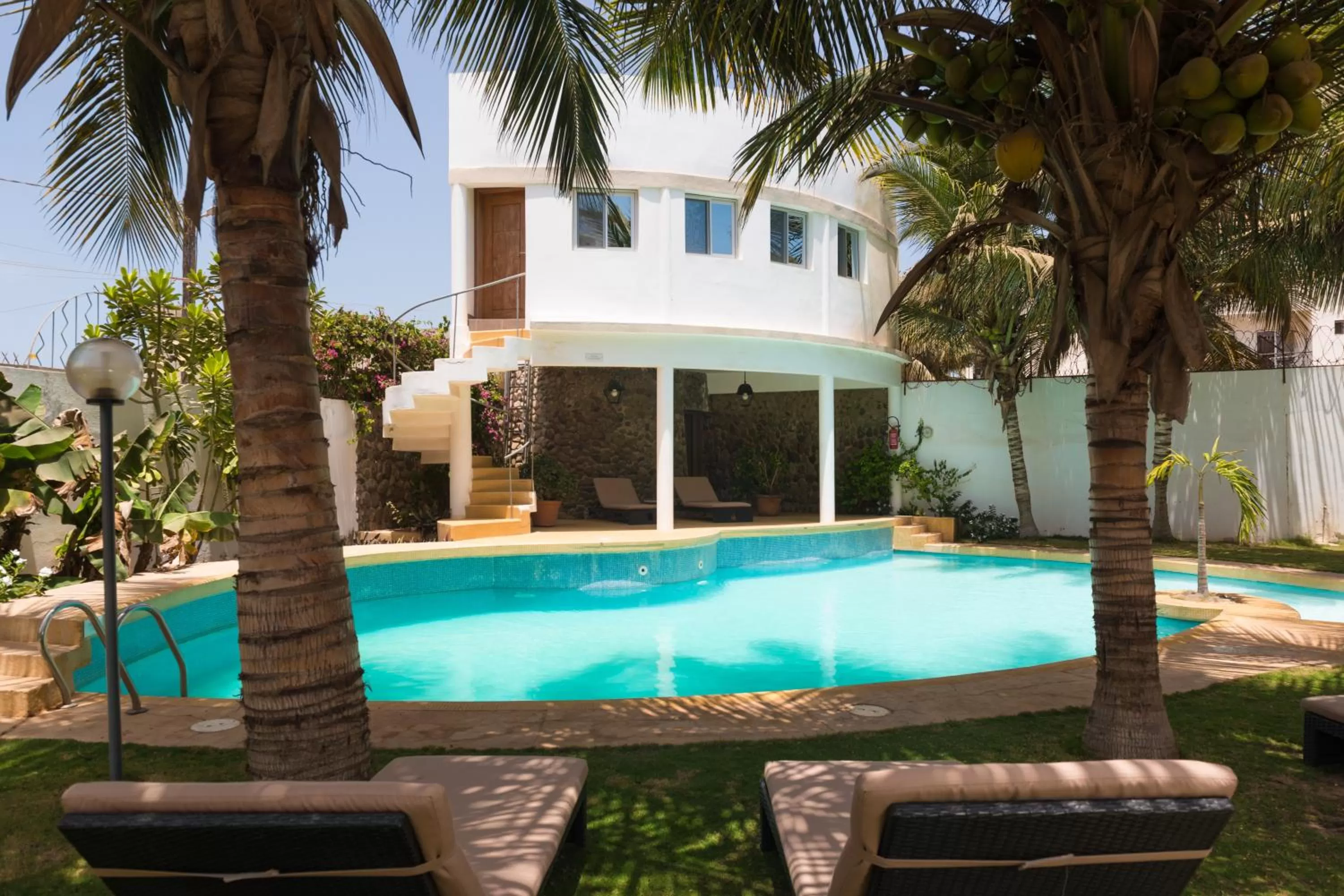 Swimming pool in La Résidence