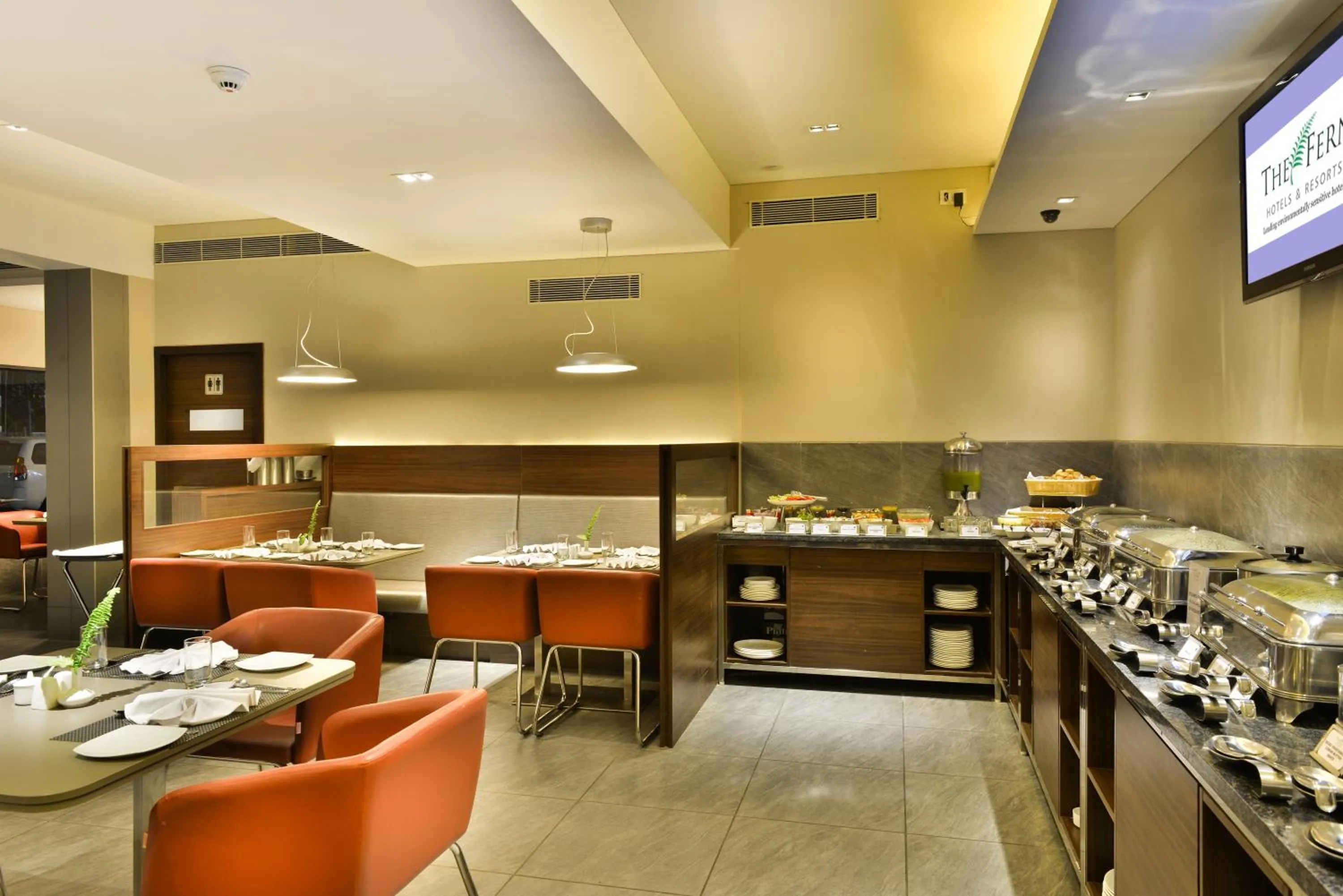 Restaurant/places to eat in The Fern Residency, Vadodara