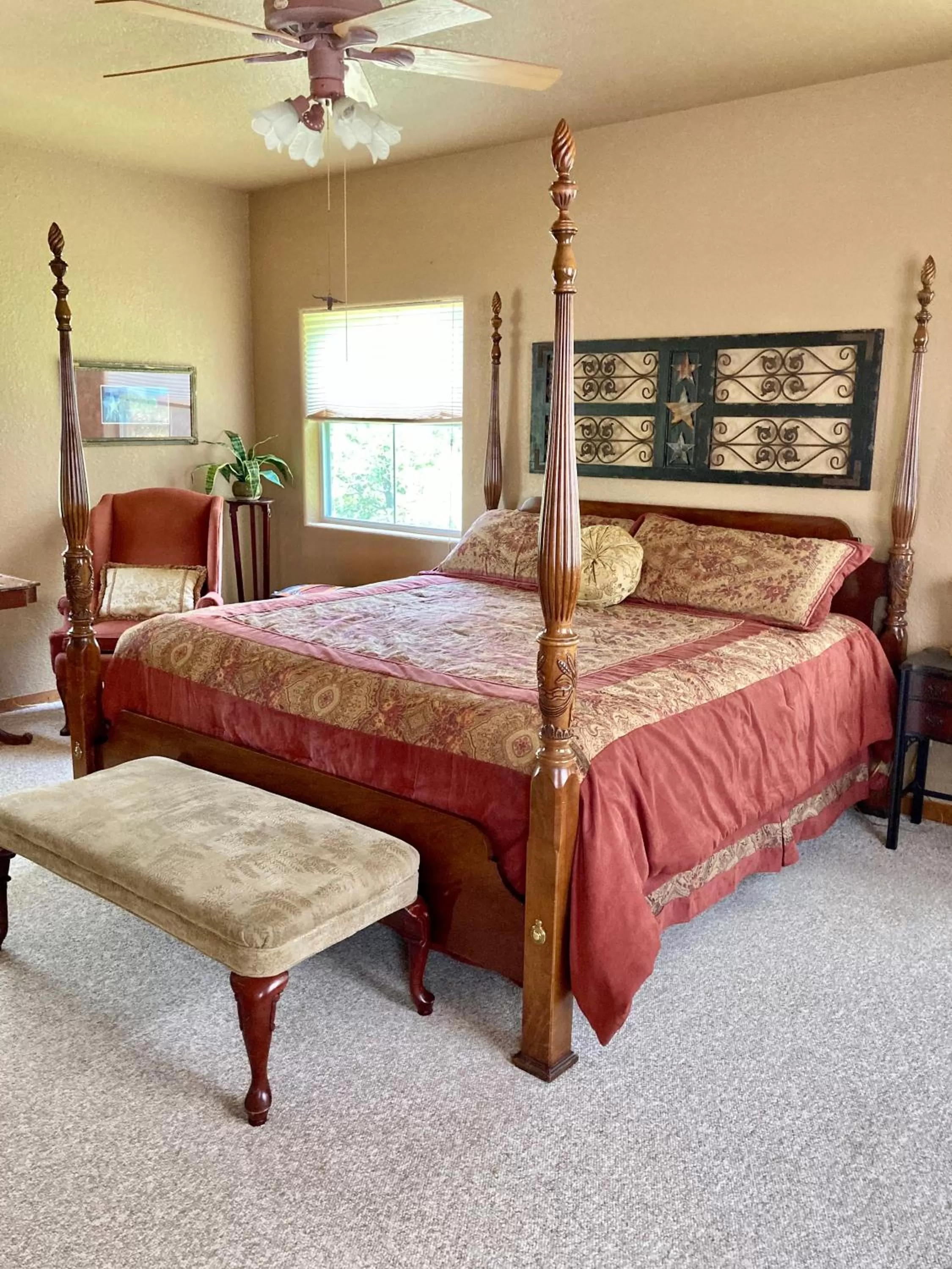 Bedroom, Bed in Casa del Rio Bed and Breakfast
