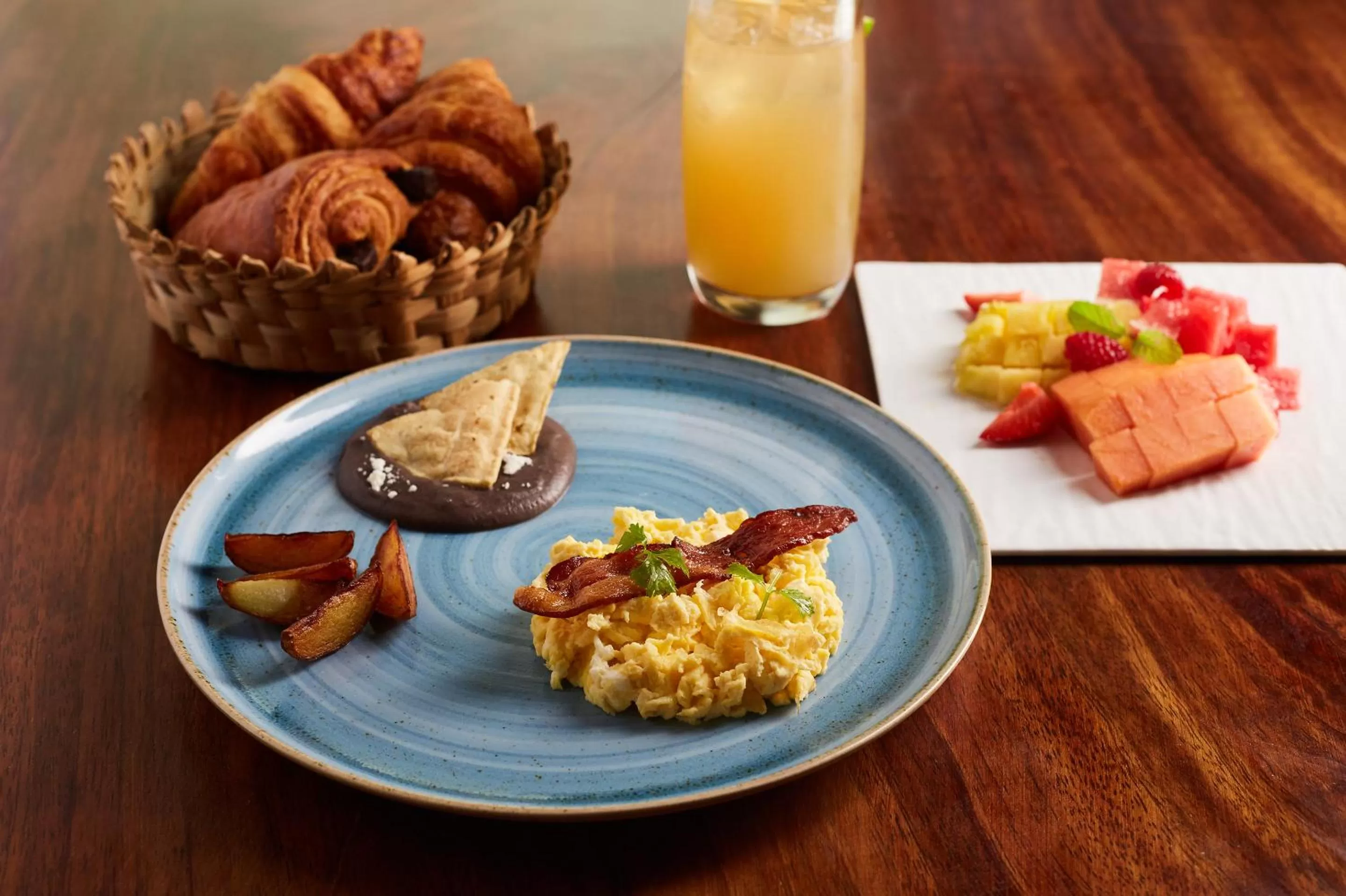 American breakfast in Ya'ax Hotel Boutique