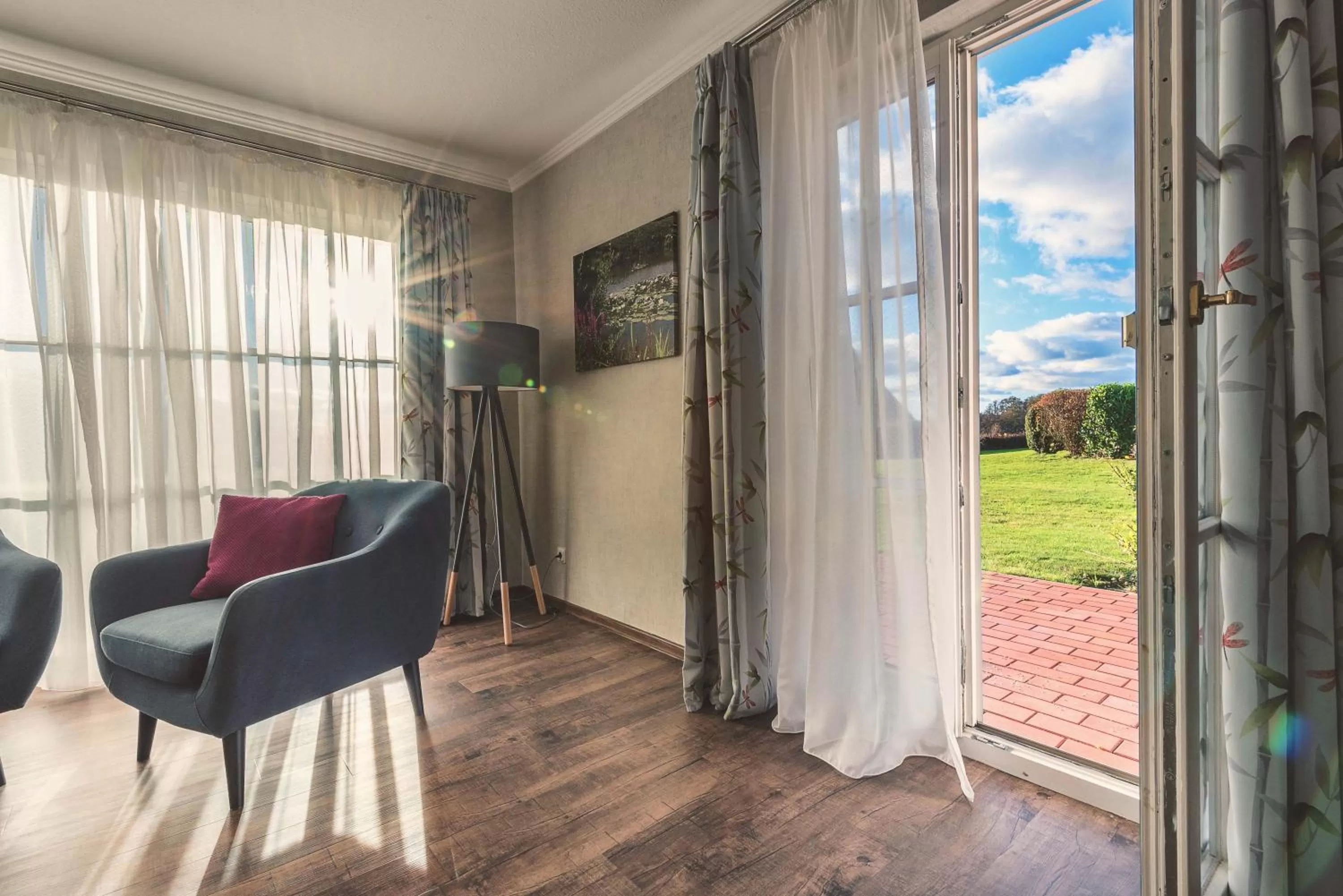 View (from property/room) in Landhotel Kastanienallee Putbus