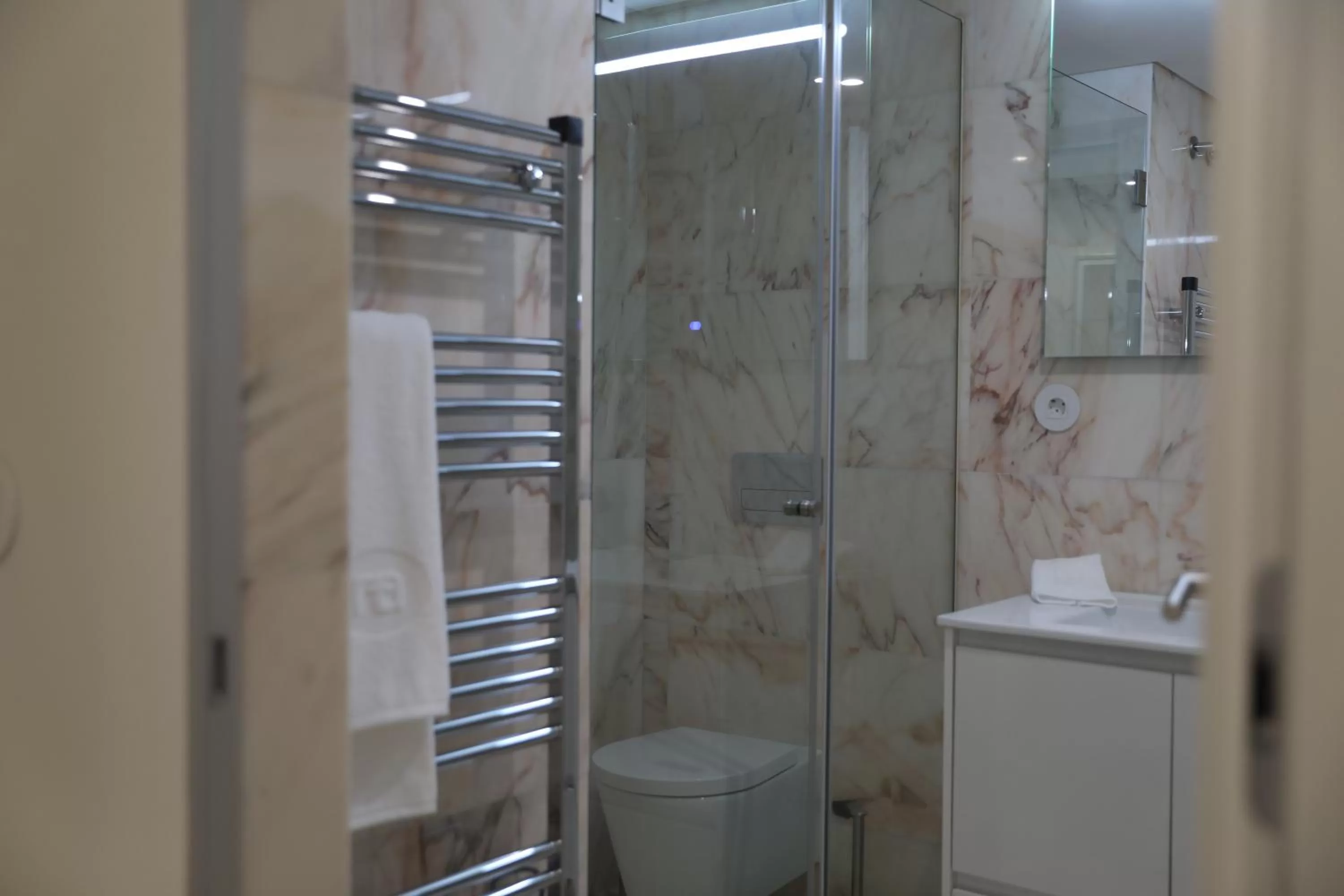 Shower, Bathroom in TM Luxury Apartments Lisbon