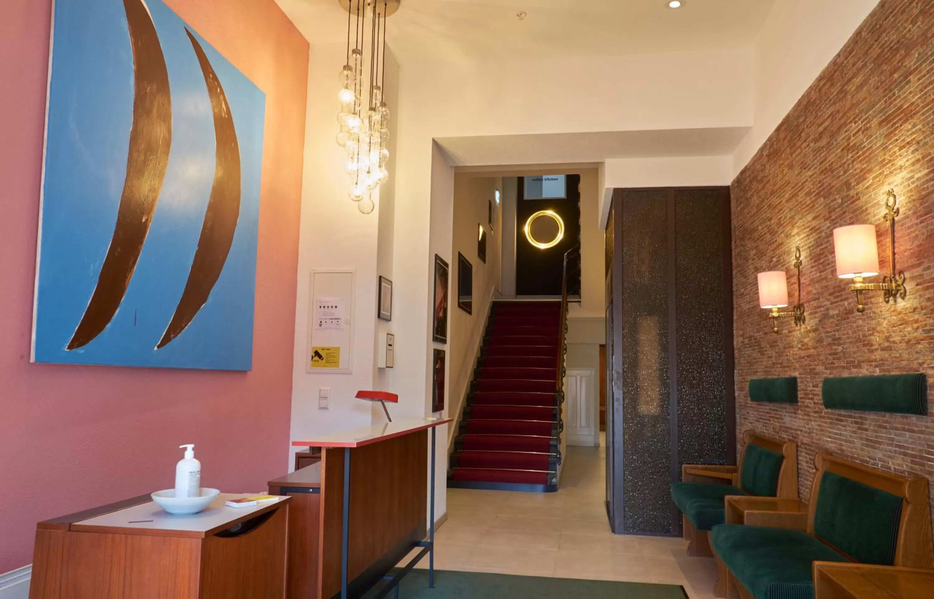 Lobby or reception in Hotel Union