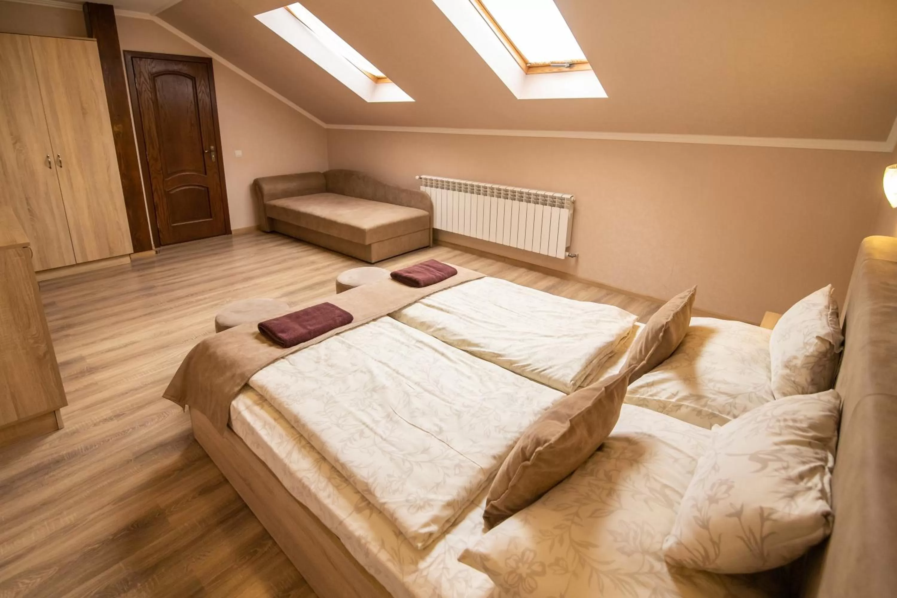 Photo of the whole room, Bed in Praktik Hotel & Restaurant