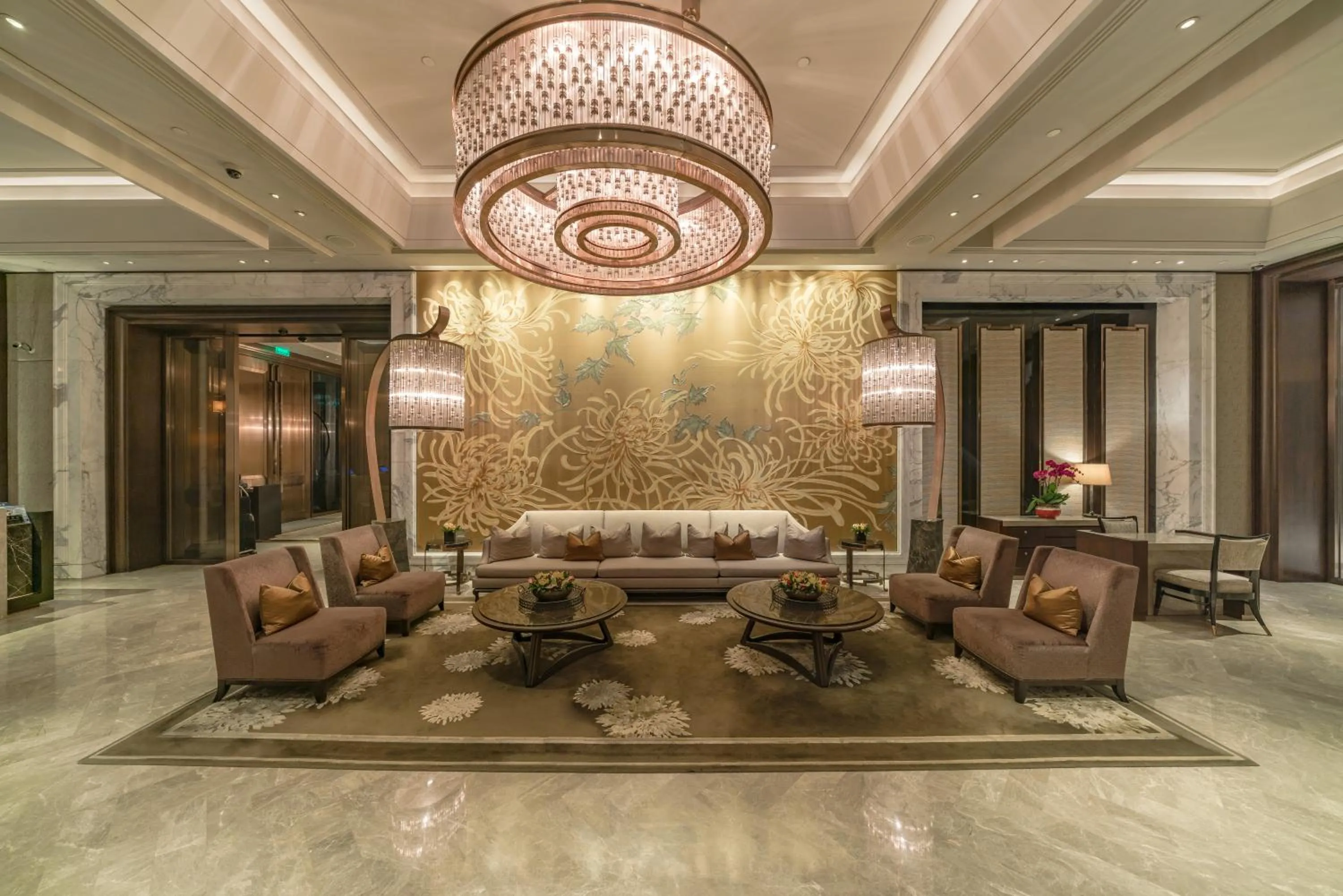 Lobby or reception in IFC Residence