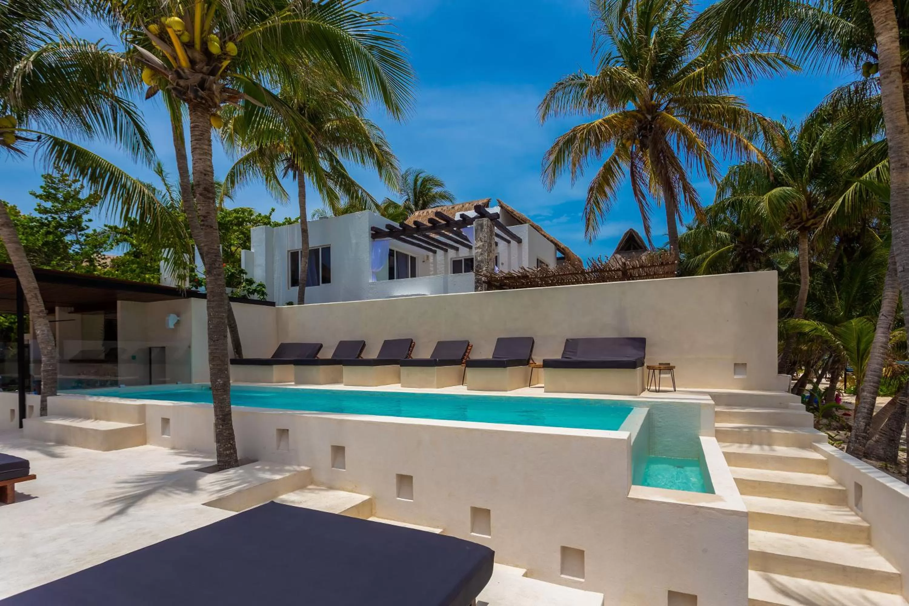 Swimming pool in Lotus Beach Hotel - Adults Only