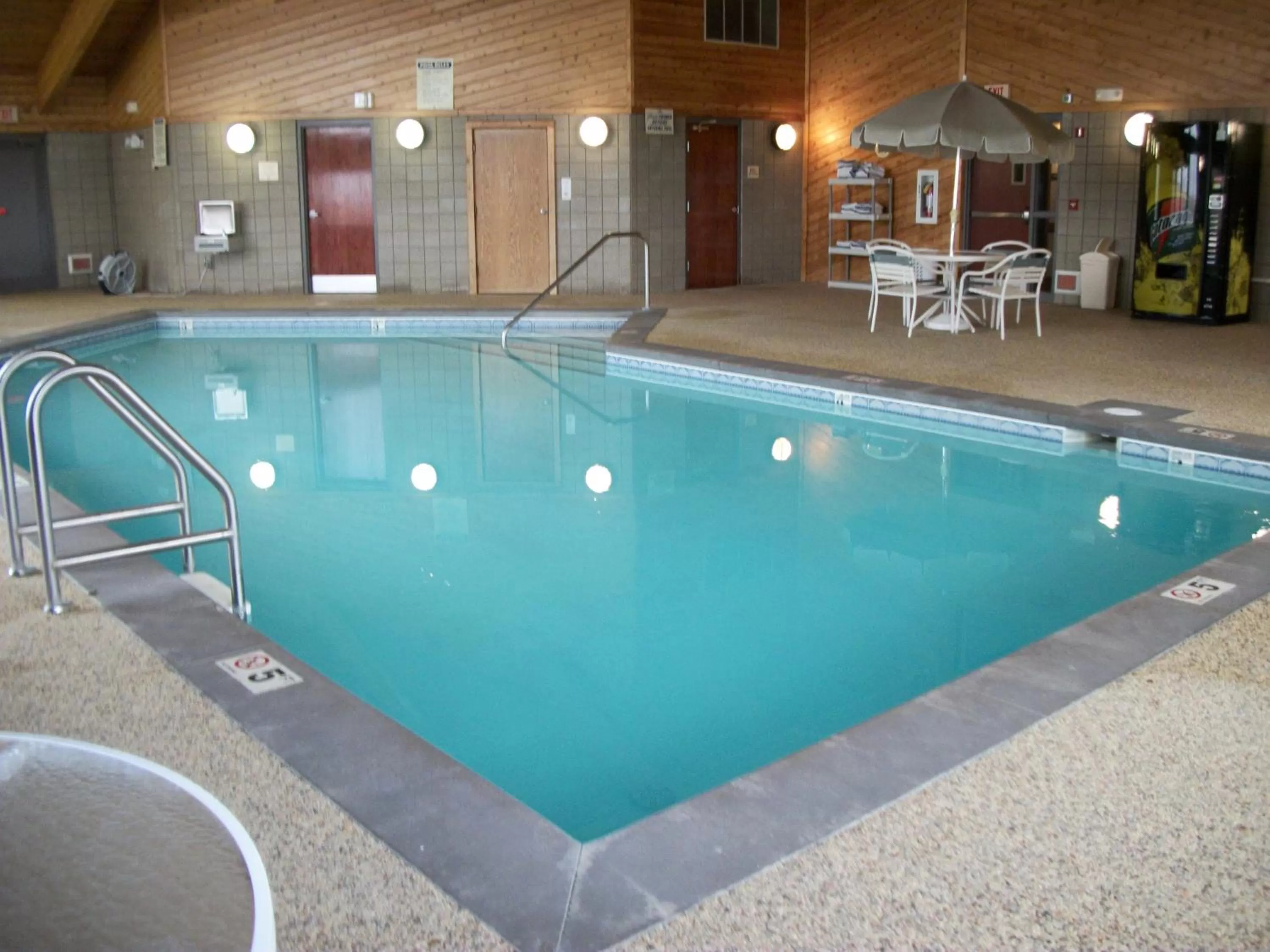 Swimming pool in AmericInn by Wyndham Beulah