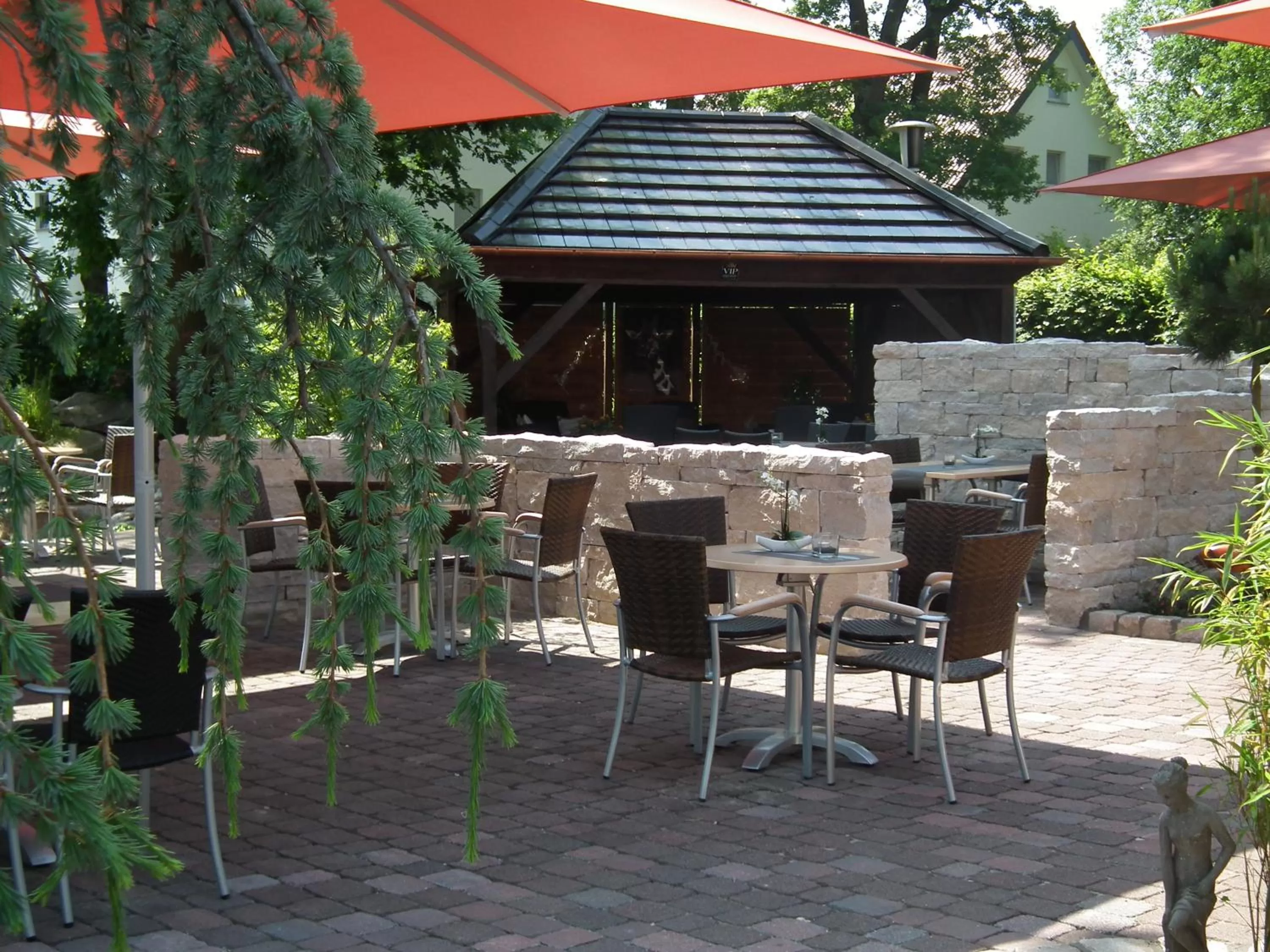 Balcony/Terrace in Akzent Hotel Jonathan