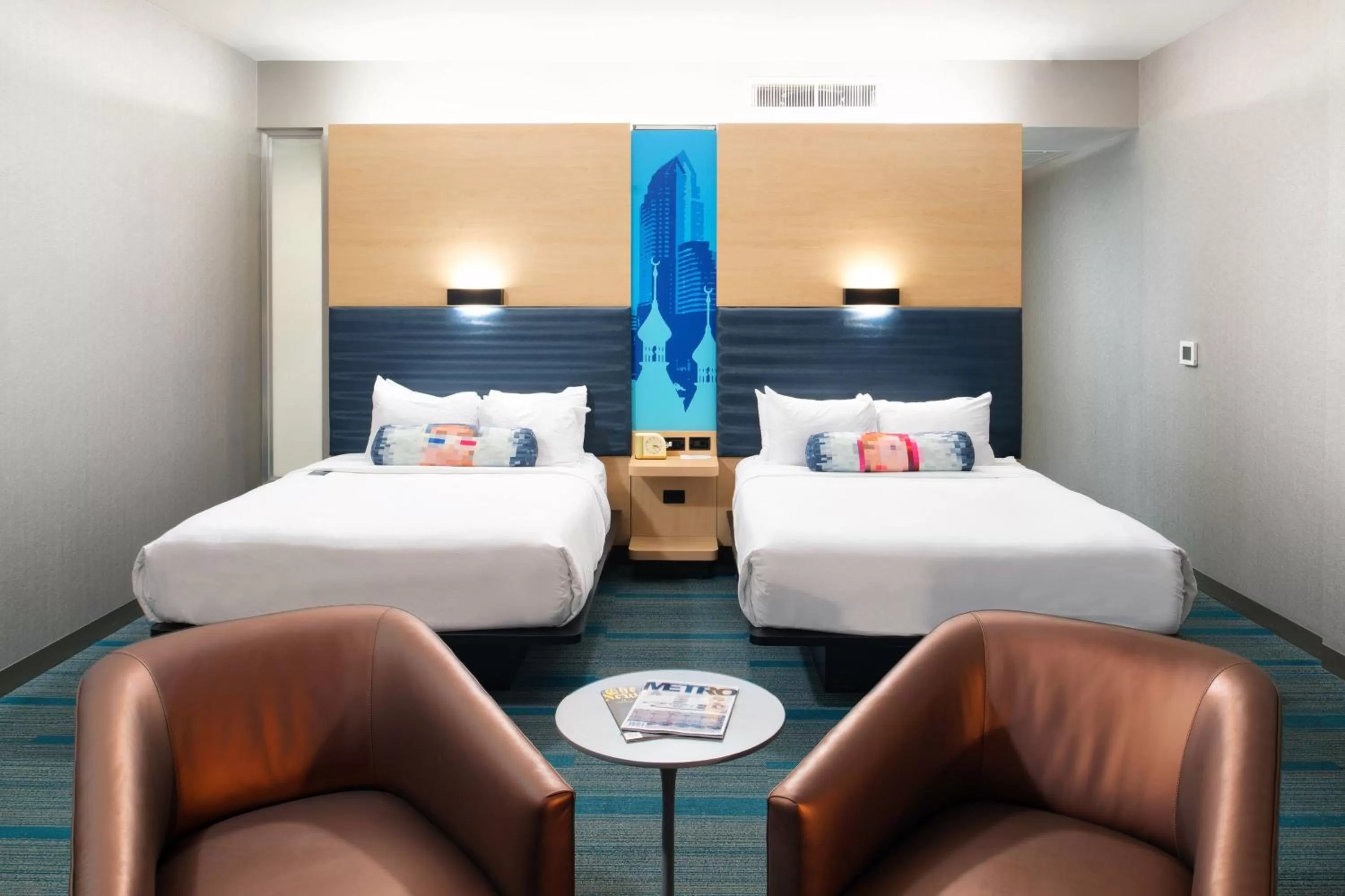 Suite, 2 Queen, River view in Aloft - Tampa Downtown