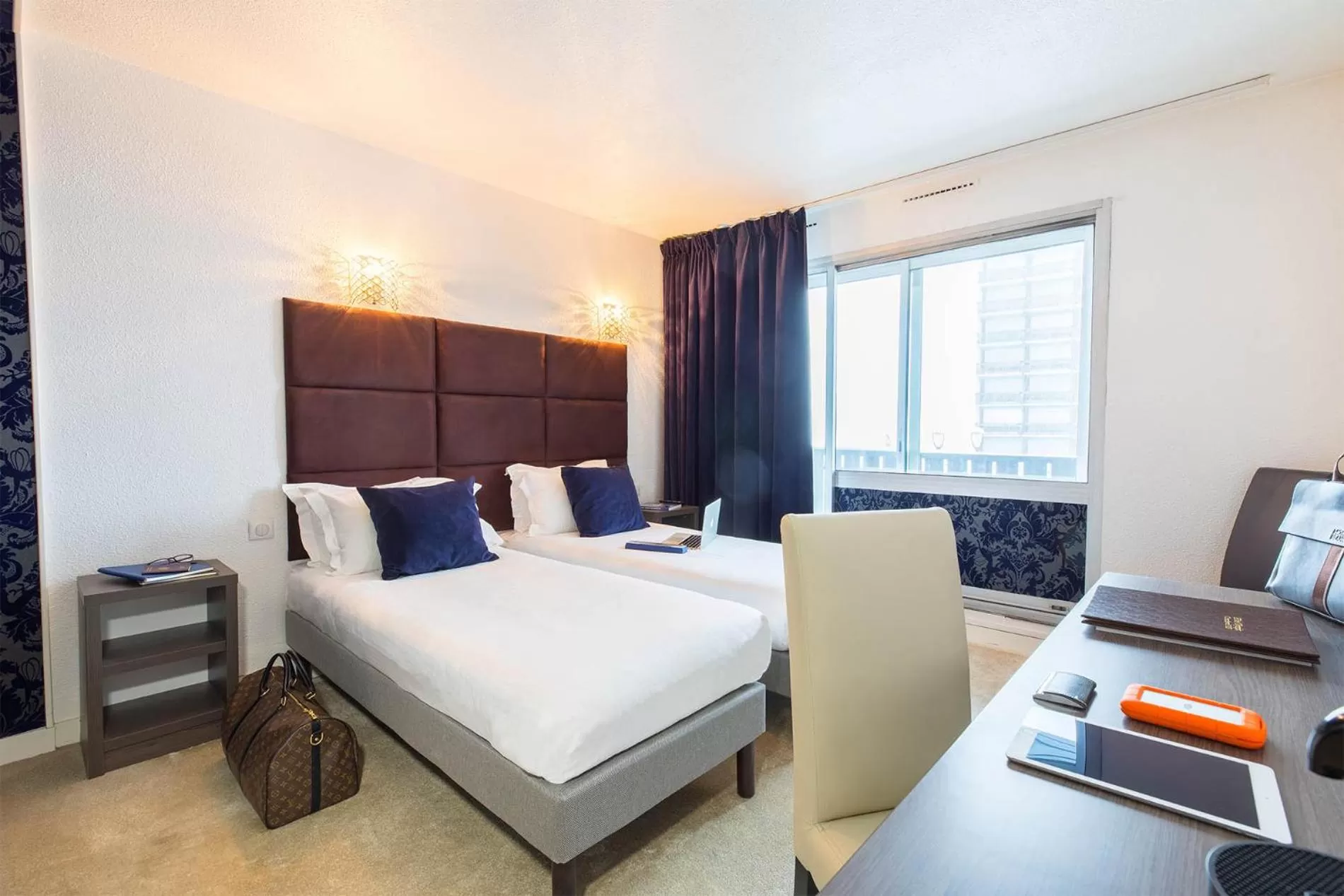 Bed in Madame Vacances - Hôtel Courchevel Olympic