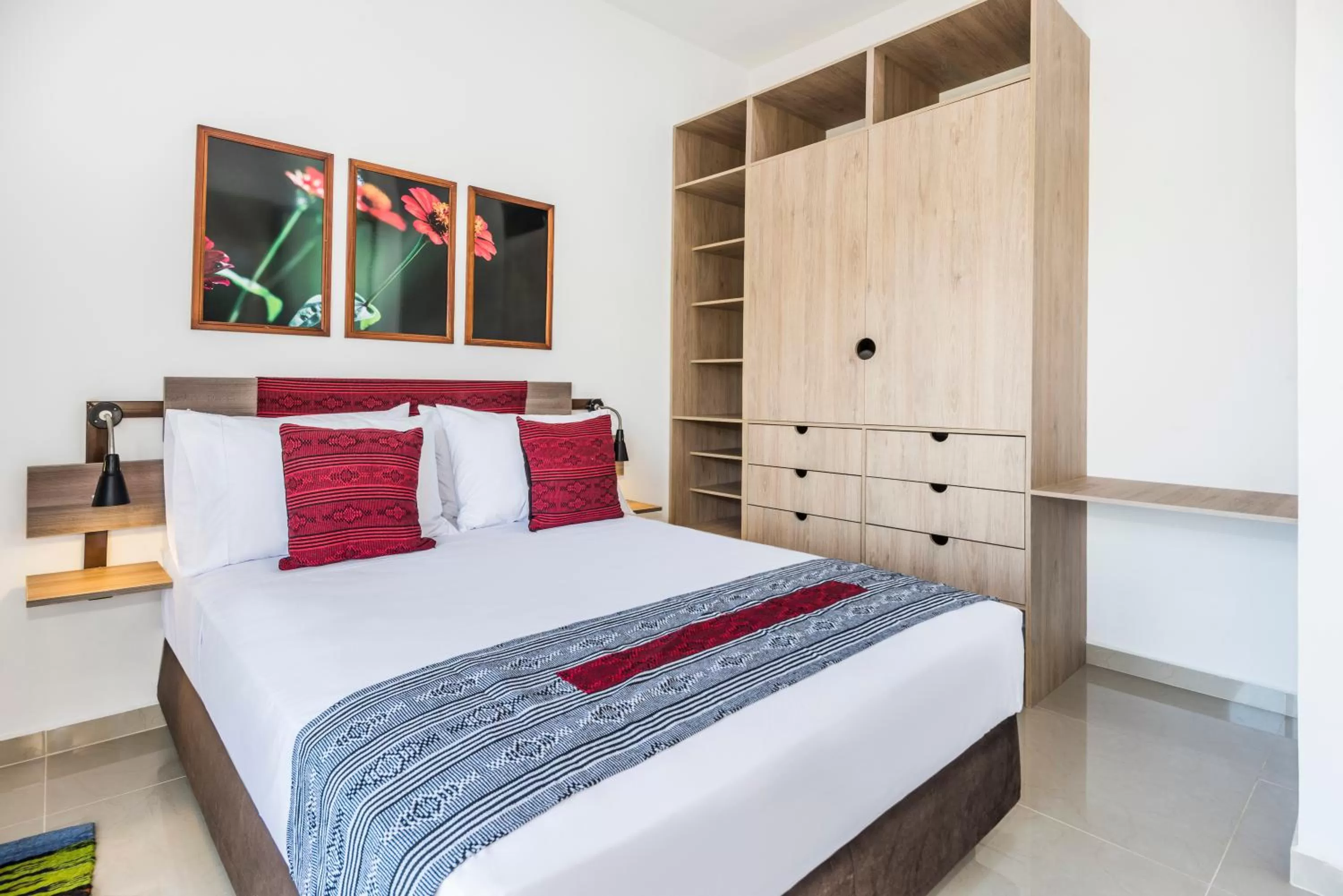 Bed in Terrazas Tayrona Travelers Apartamentos y Suites