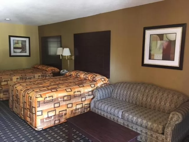 Bed in Executive Inn and Suites Longview