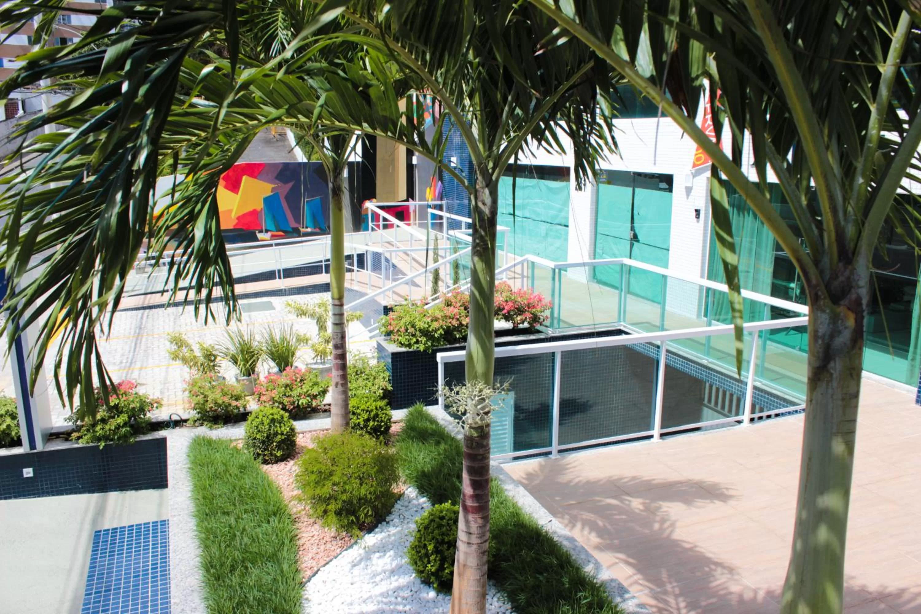 Facade/entrance in Aquarena Hotel