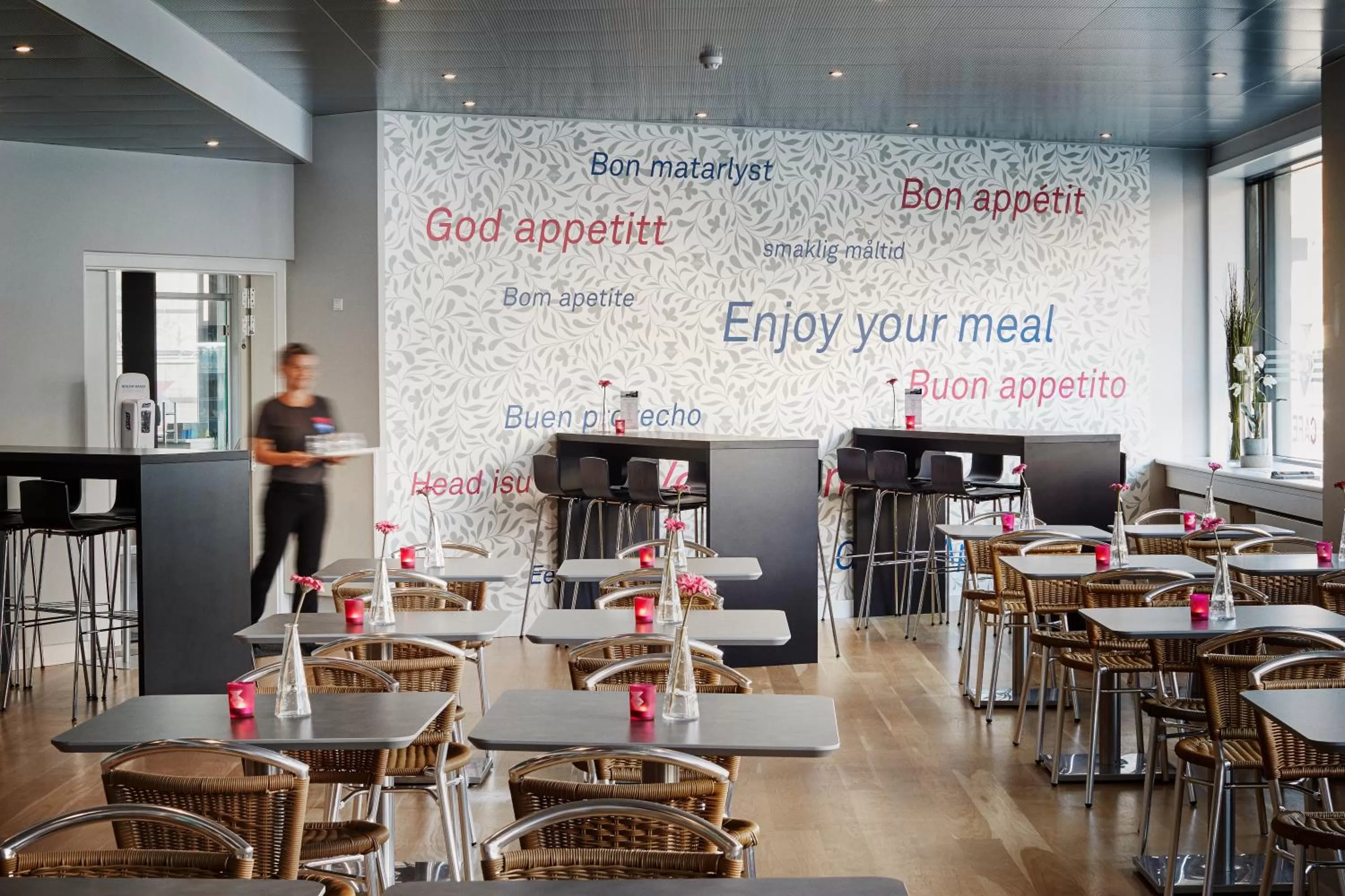 Restaurant/places to eat in Hotel Cabinn Vejle