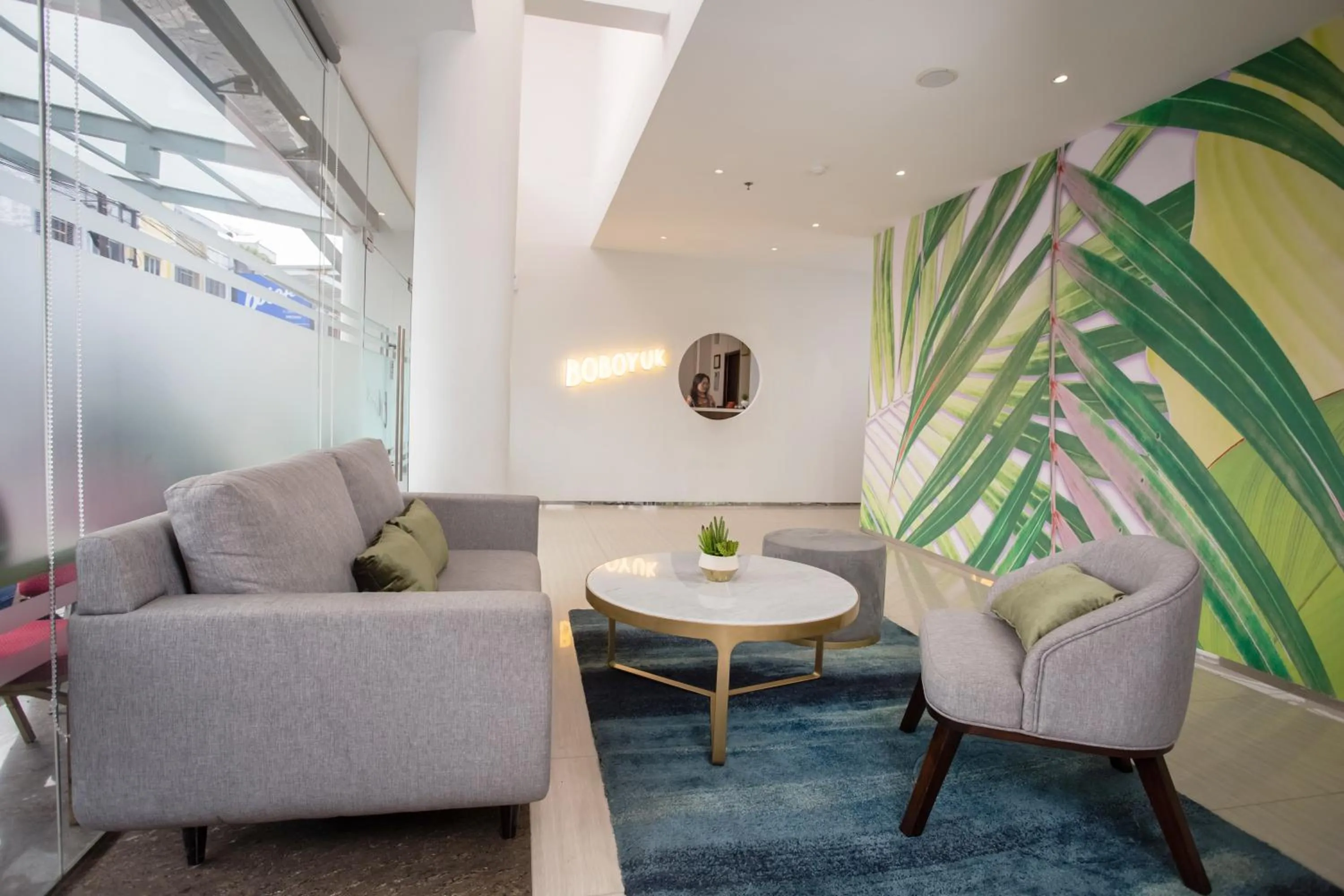 Lobby or reception in Bobotel Gatot Subroto Medan