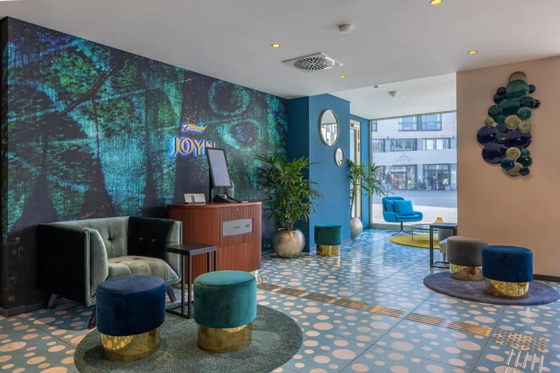 Lobby or reception, Lobby/Reception in JOYN Cologne - Serviced Apartments