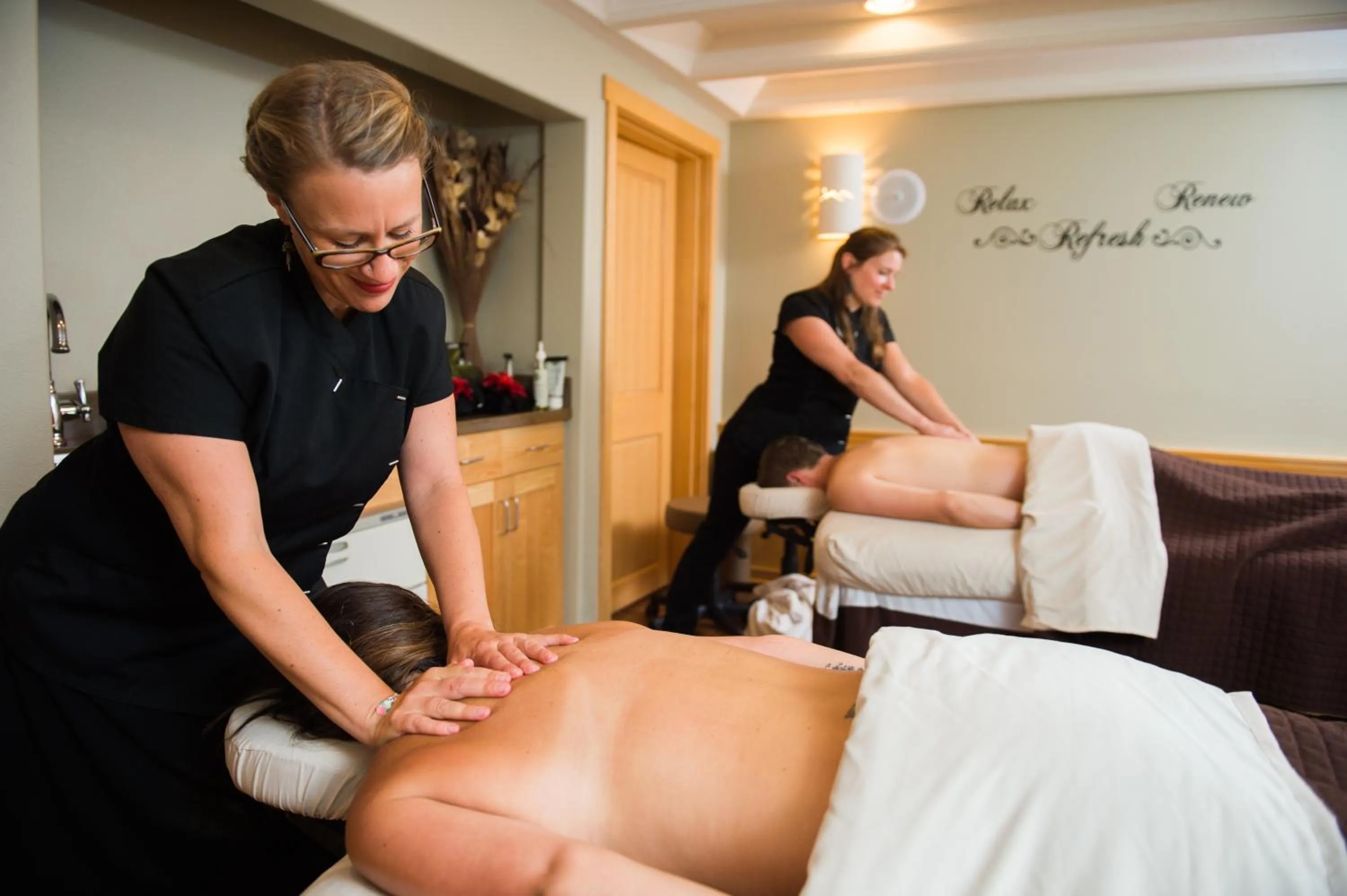 Staff in Sleeping Lady Mountain Resort