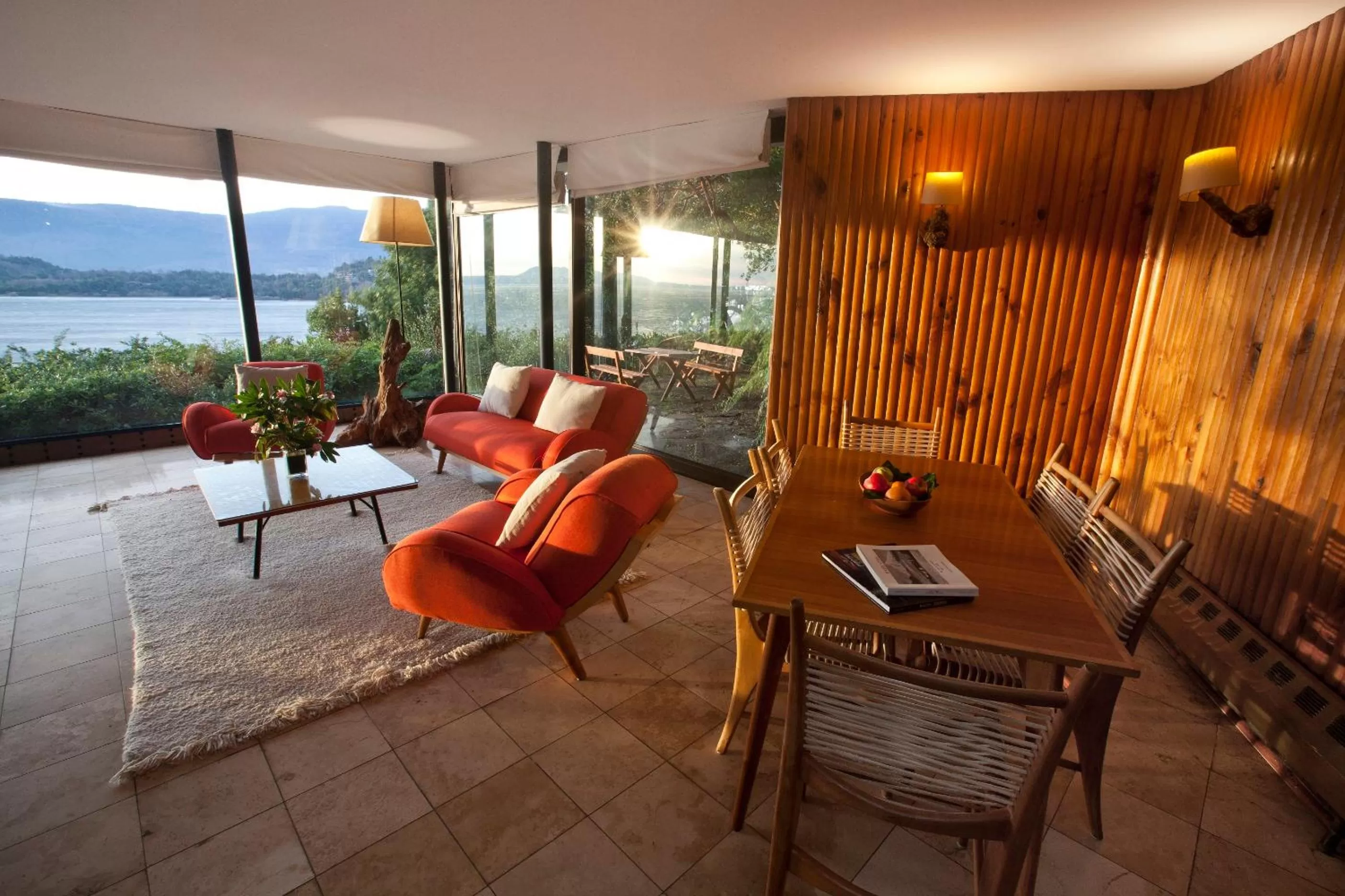 Living room in Hotel Antumalal