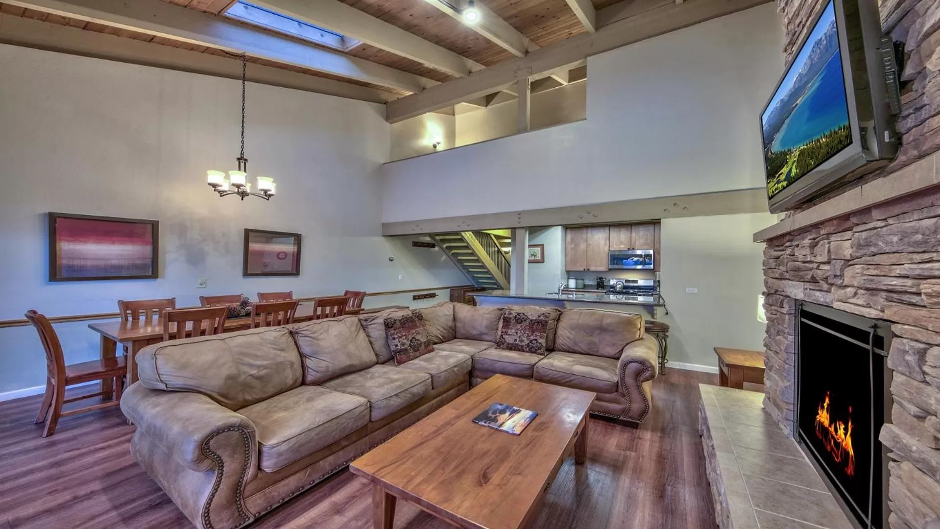 Seating Area in Lakeland Village at Heavenly