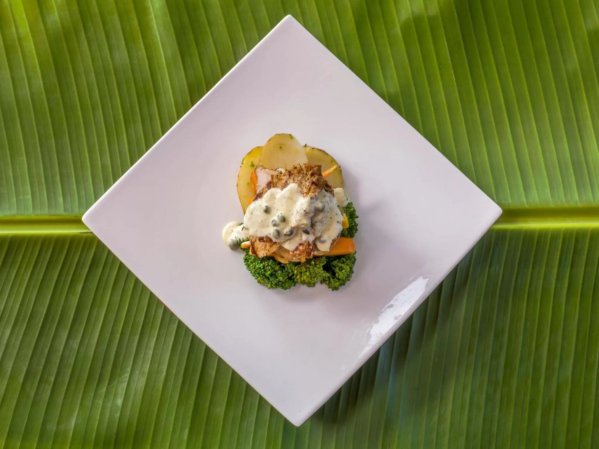 Food close-up in Geejam