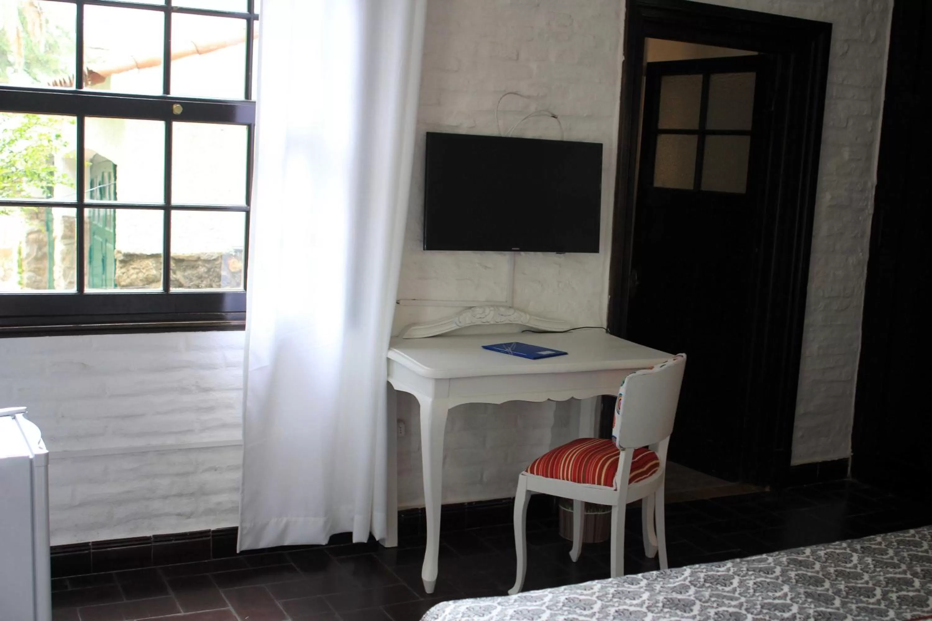 Bed in Santoral Restaurante y Posada Pet Friendly