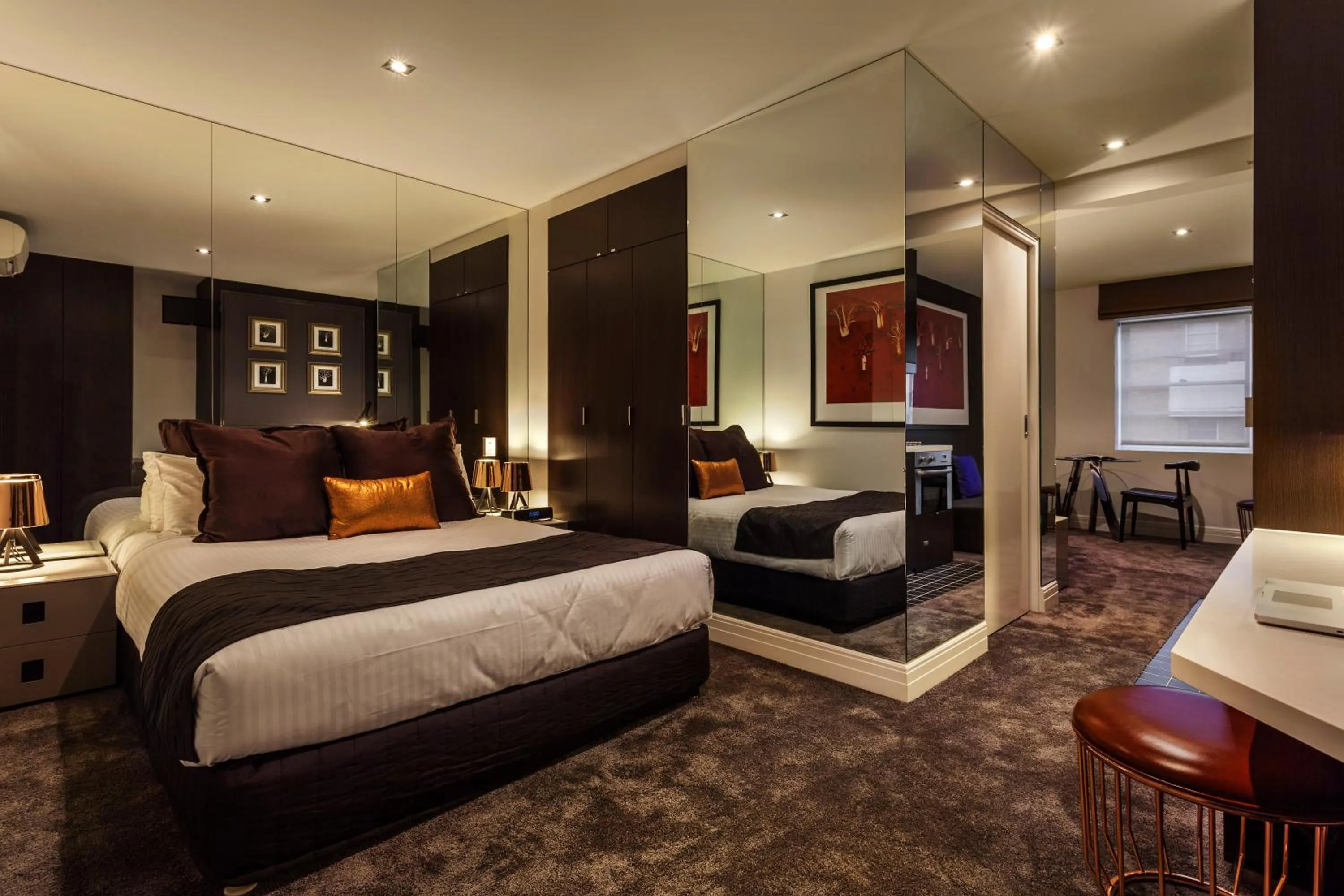 Bedroom, Bed in Quest East Melbourne