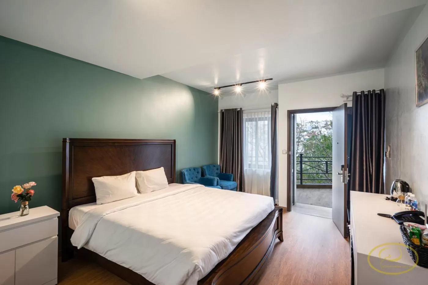 Bedroom, Bed in Hong Mon Villa