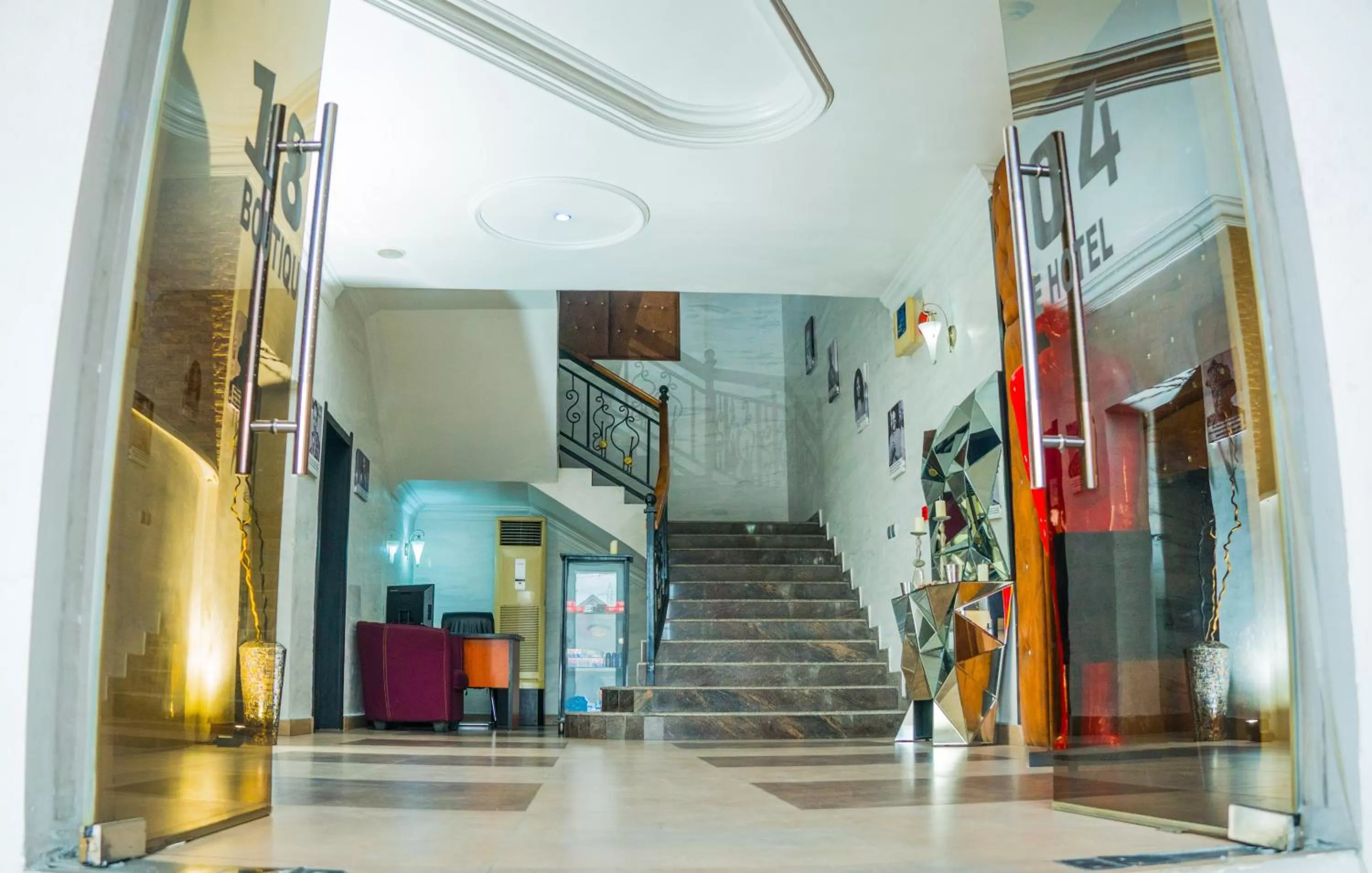 Lobby or reception, Lobby/Reception in 1804 Boutique Hotel