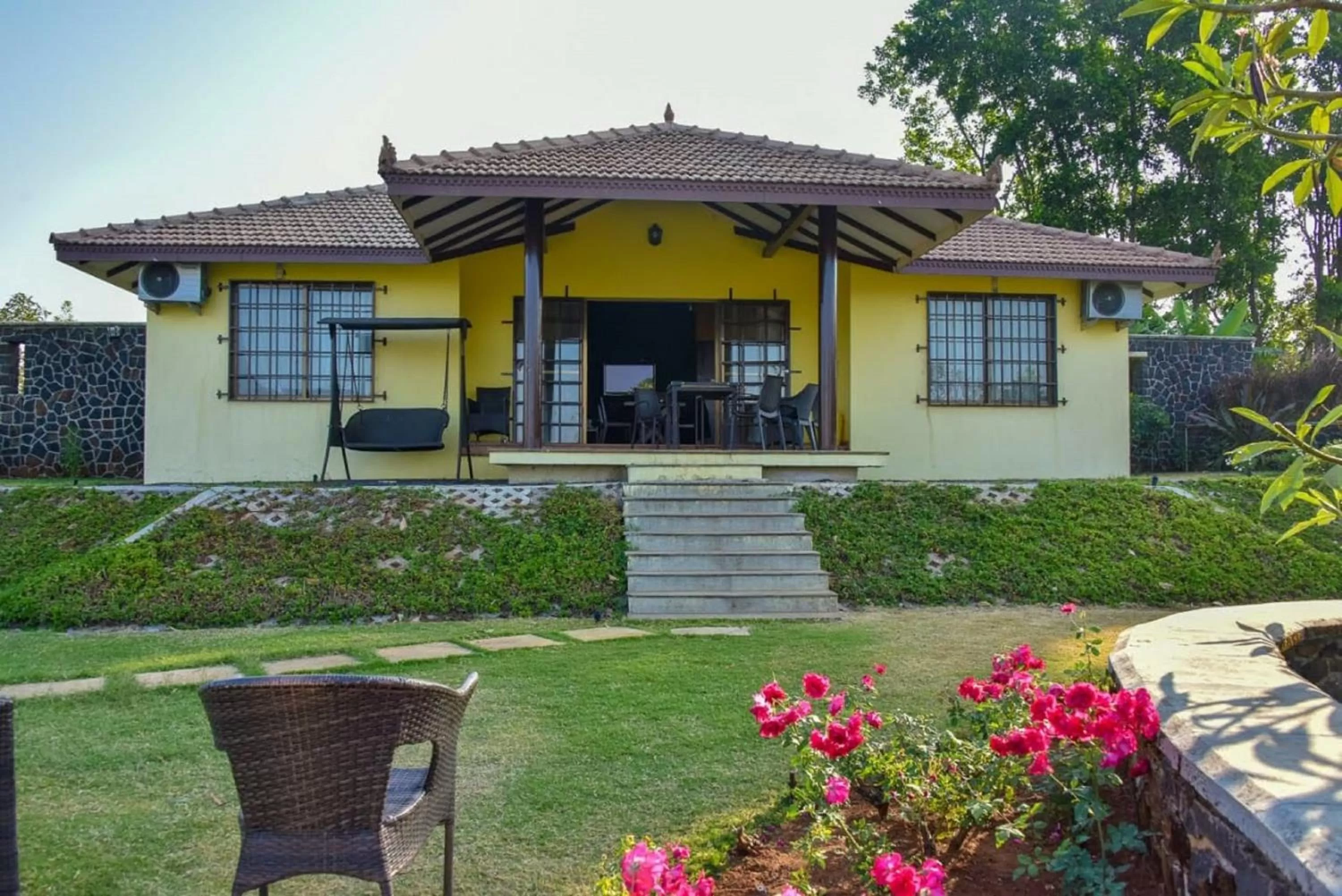 Property building in Jayshin Lake Vaitarna Resort - Igatpuri
