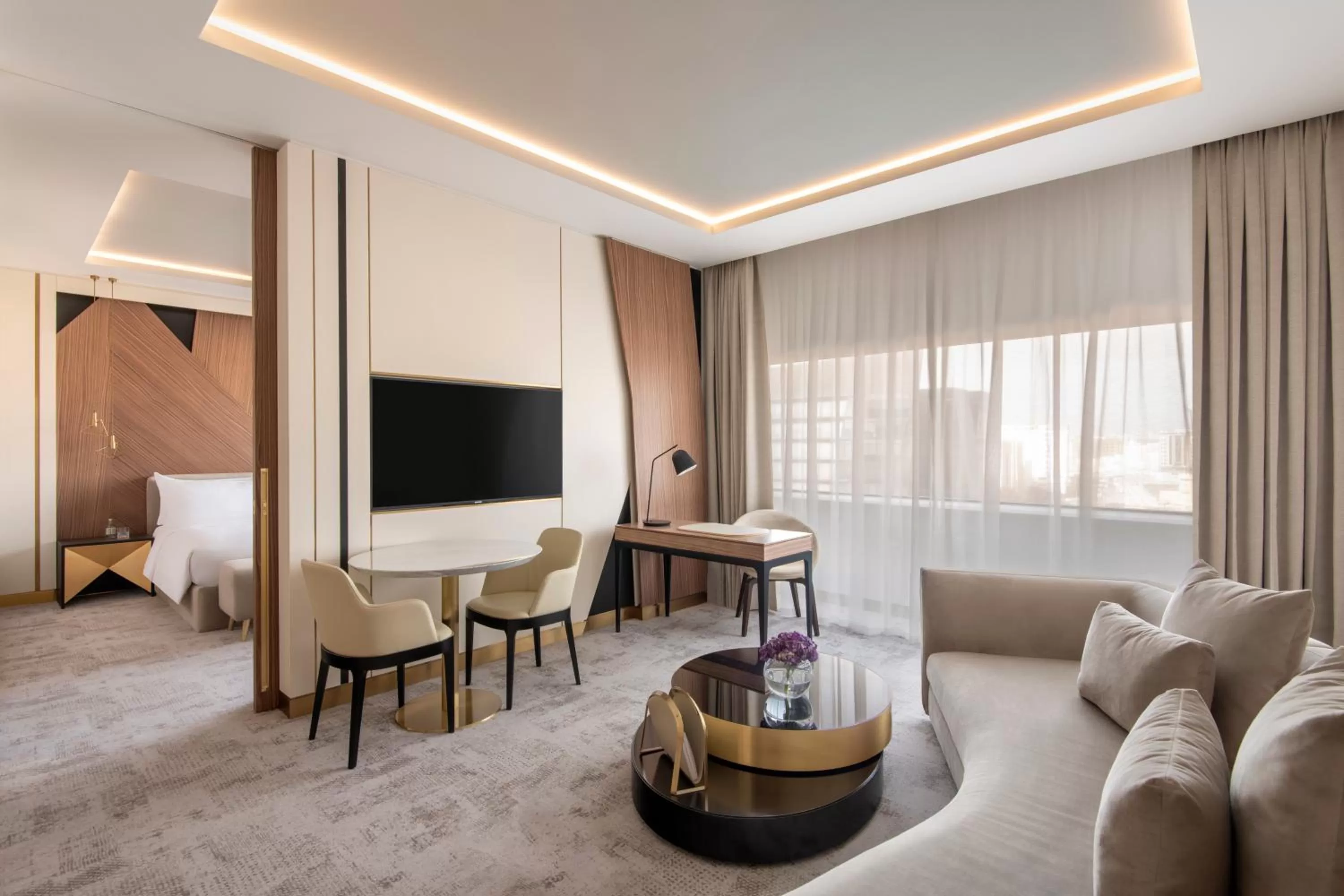 Living room in Steigenberger Hotel Doha