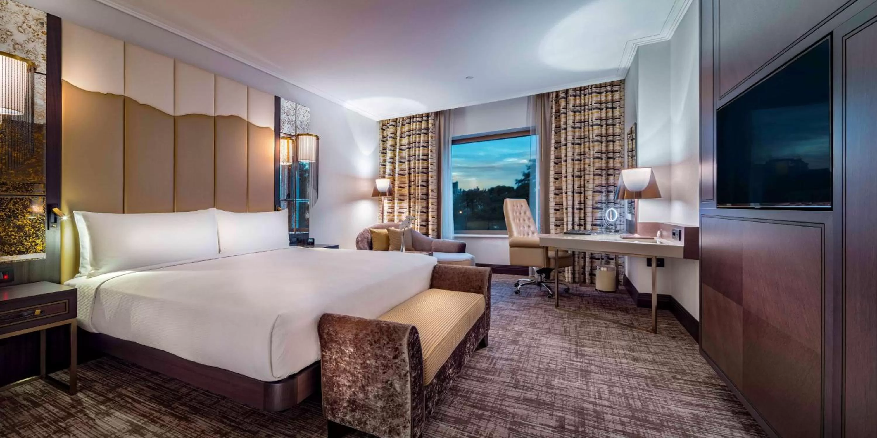 Bed in Hilton Podgorica Crna Gora