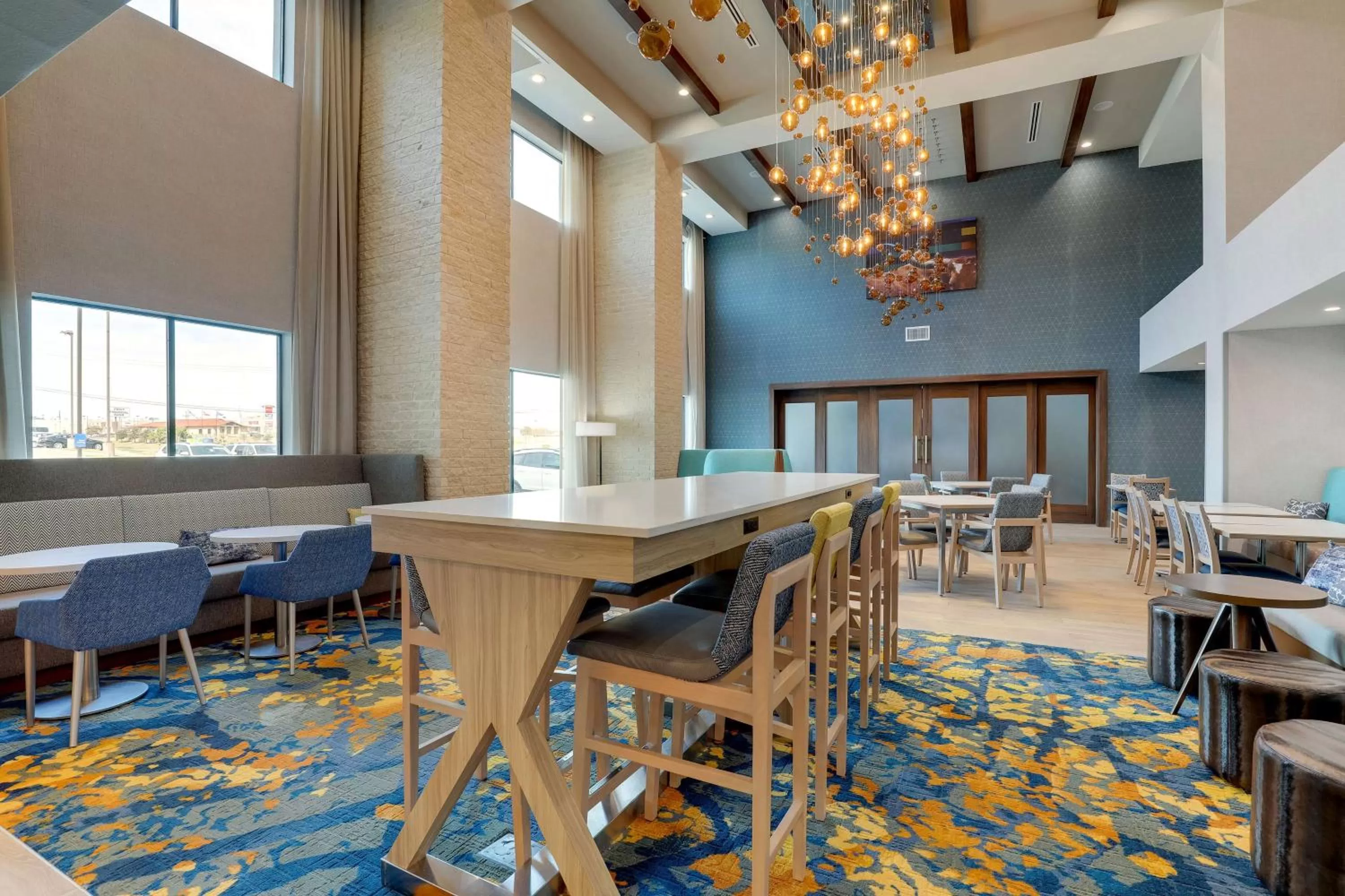 Lobby or reception in Hampton Inn & Suites Weatherford, Tx