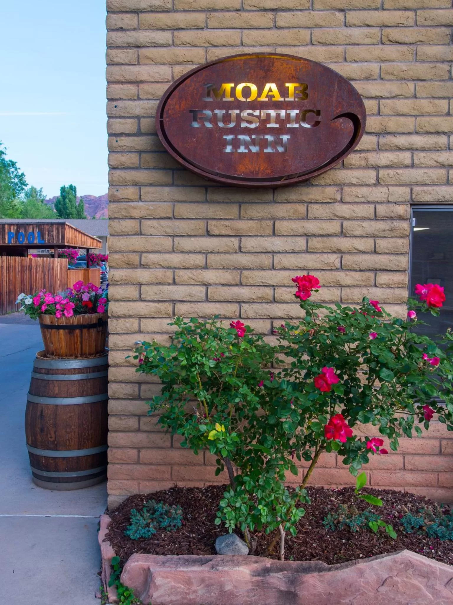 Property logo or sign in Rustic Inn