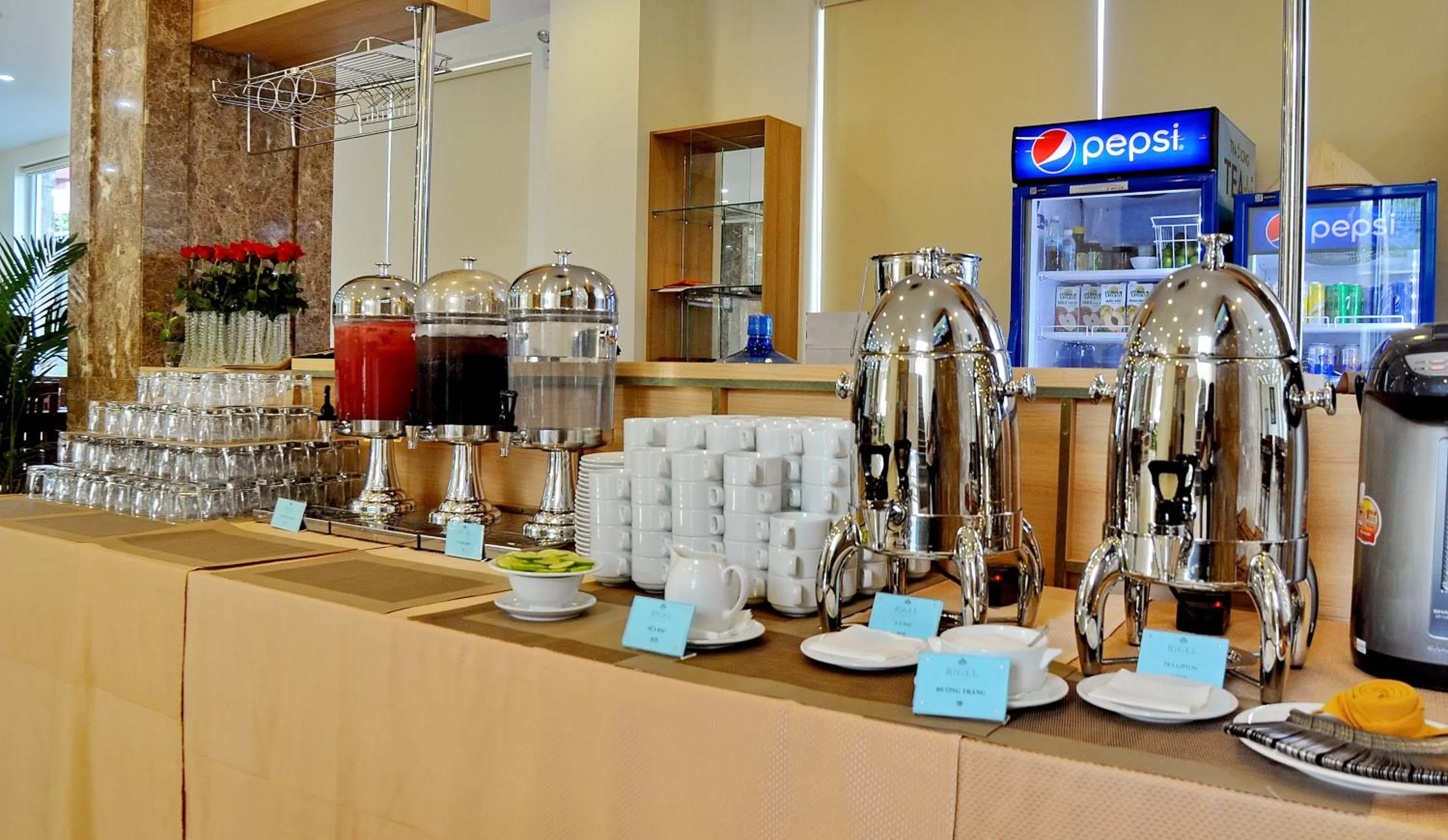 Breakfast in Rigel Hotel