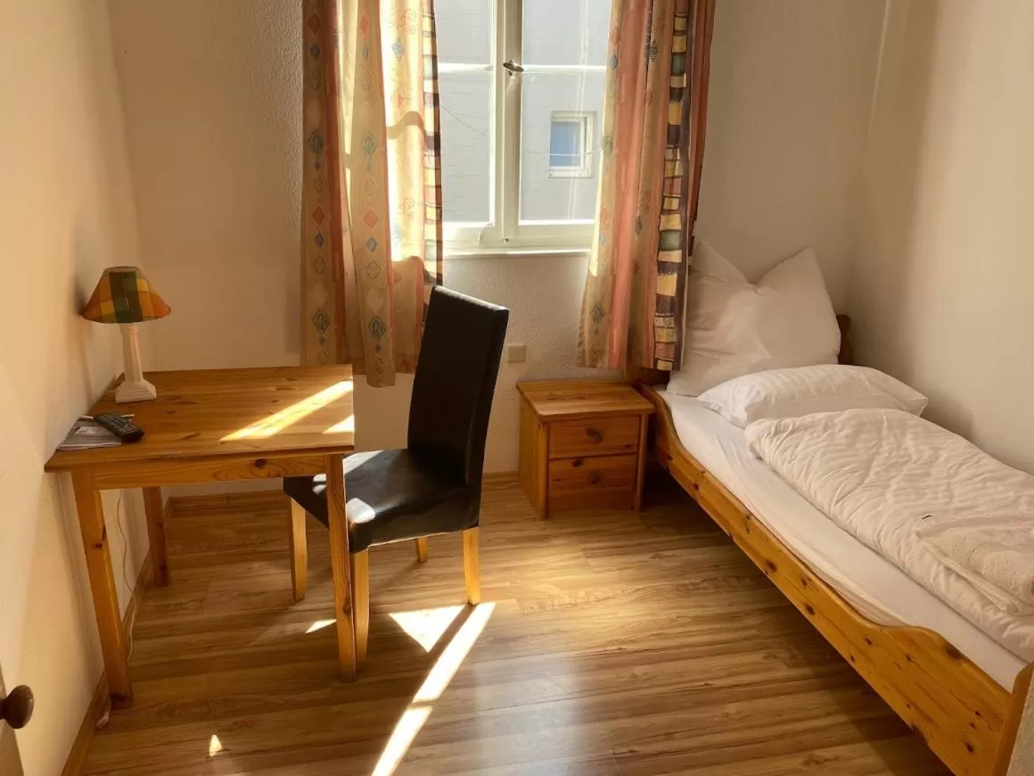 Photo of the whole room, Bed in Gasthaus Lamm