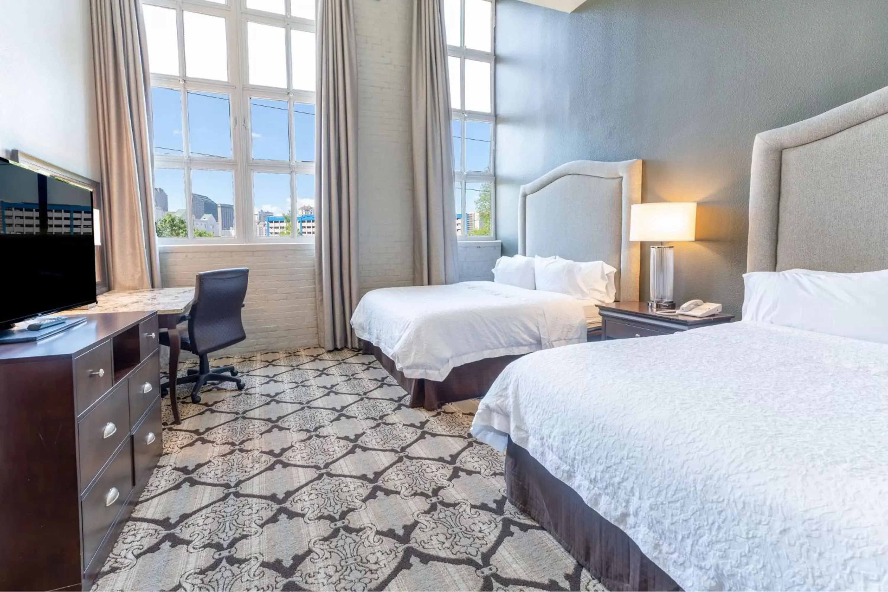 Double Suite with Two Double Beds in Hampton Inn and Suites New Orleans Convention Center Double Suite with Two Double Beds in Hampton Inn and Suites New Orleans Convention Center