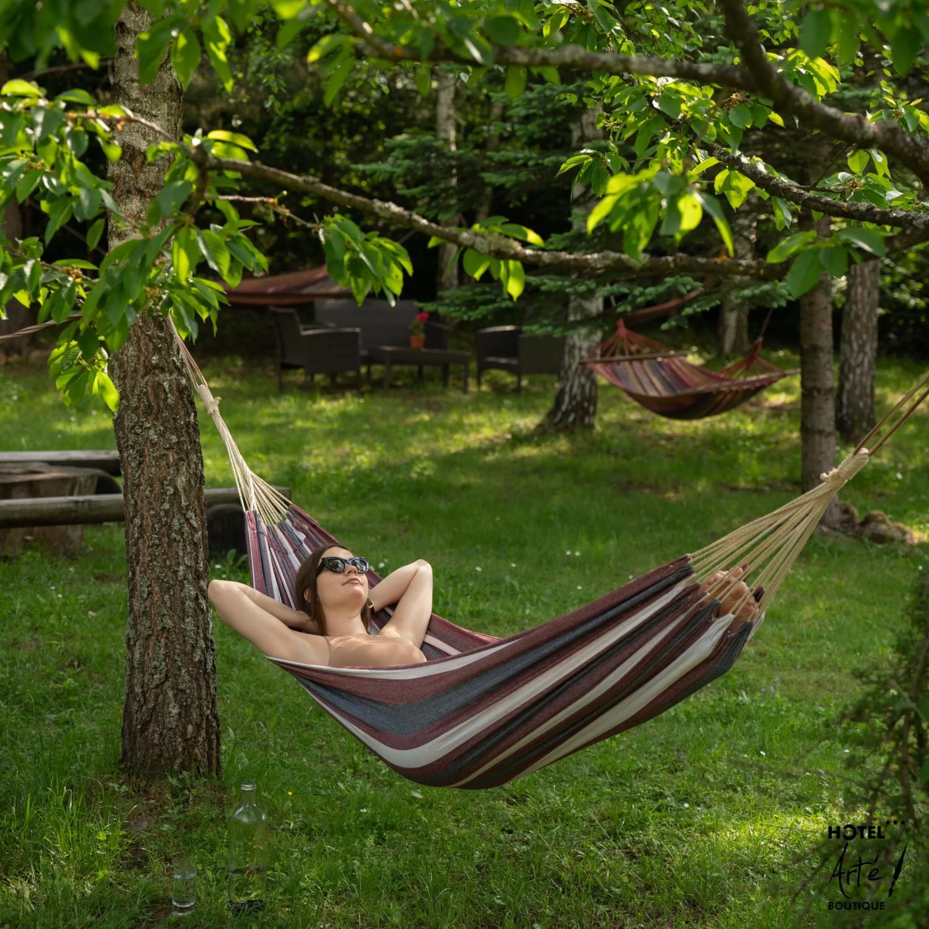 Garden in Art'e Boutique Hotel