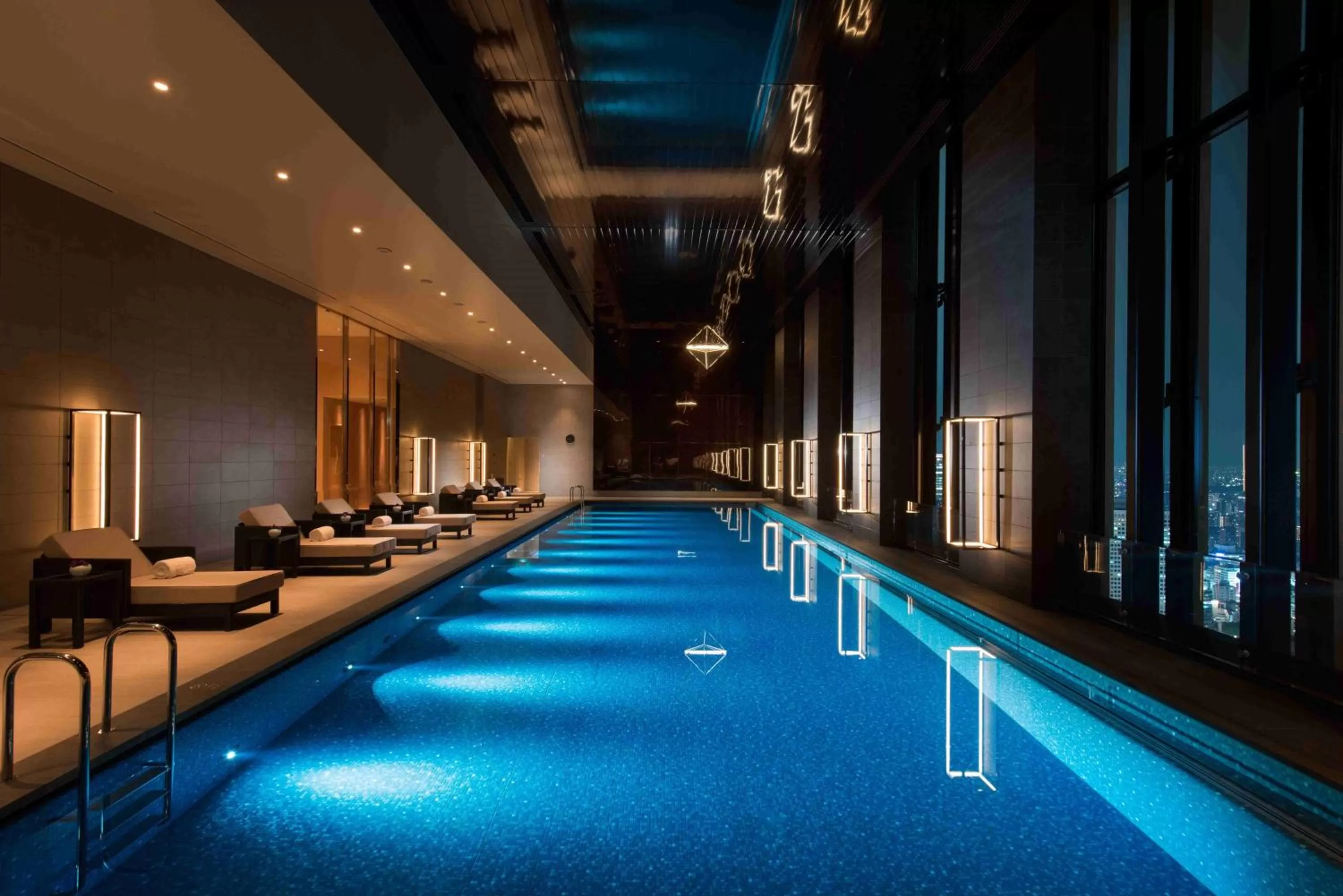 Pool view in Conrad Osaka