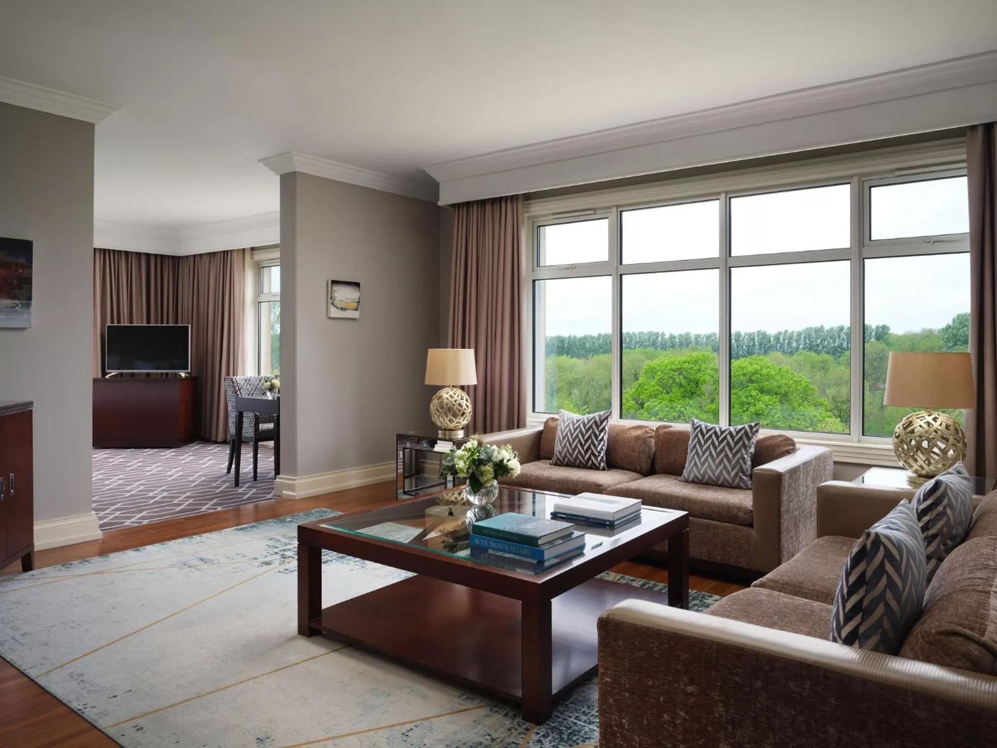 Seating area in Lyrath Estate