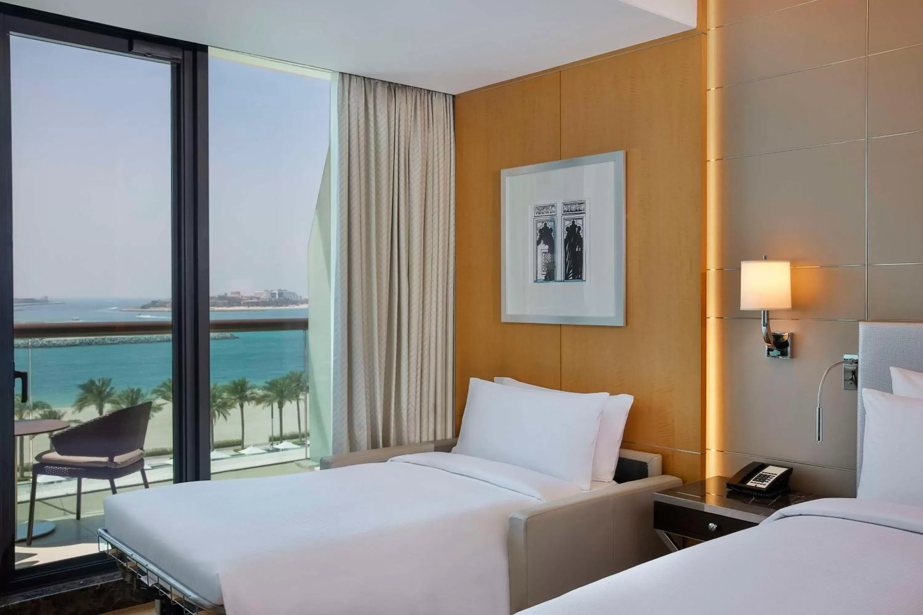 Two-Bedroom Suite with Sea view and Lounge Access - single occupancy in Hilton Dubai Palm Jumeirah Two-Bedroom Suite with Sea view and Lounge Access - single occupancy in Hilton Dubai Palm Jumeirah