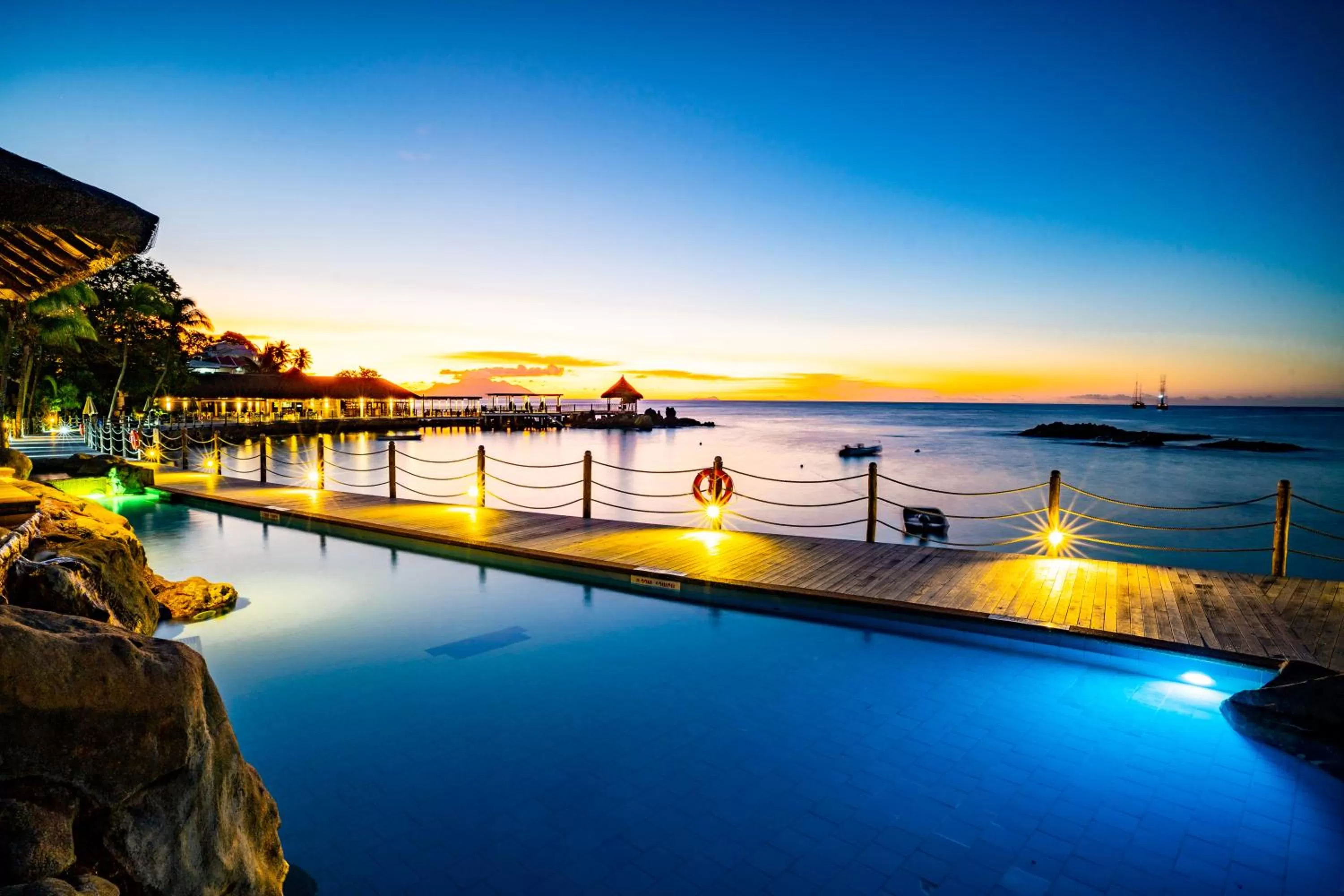 Pool view in Fisherman's Cove Resort - closed for complete renovation - Visit our sister property STORY Seychelles for your stay