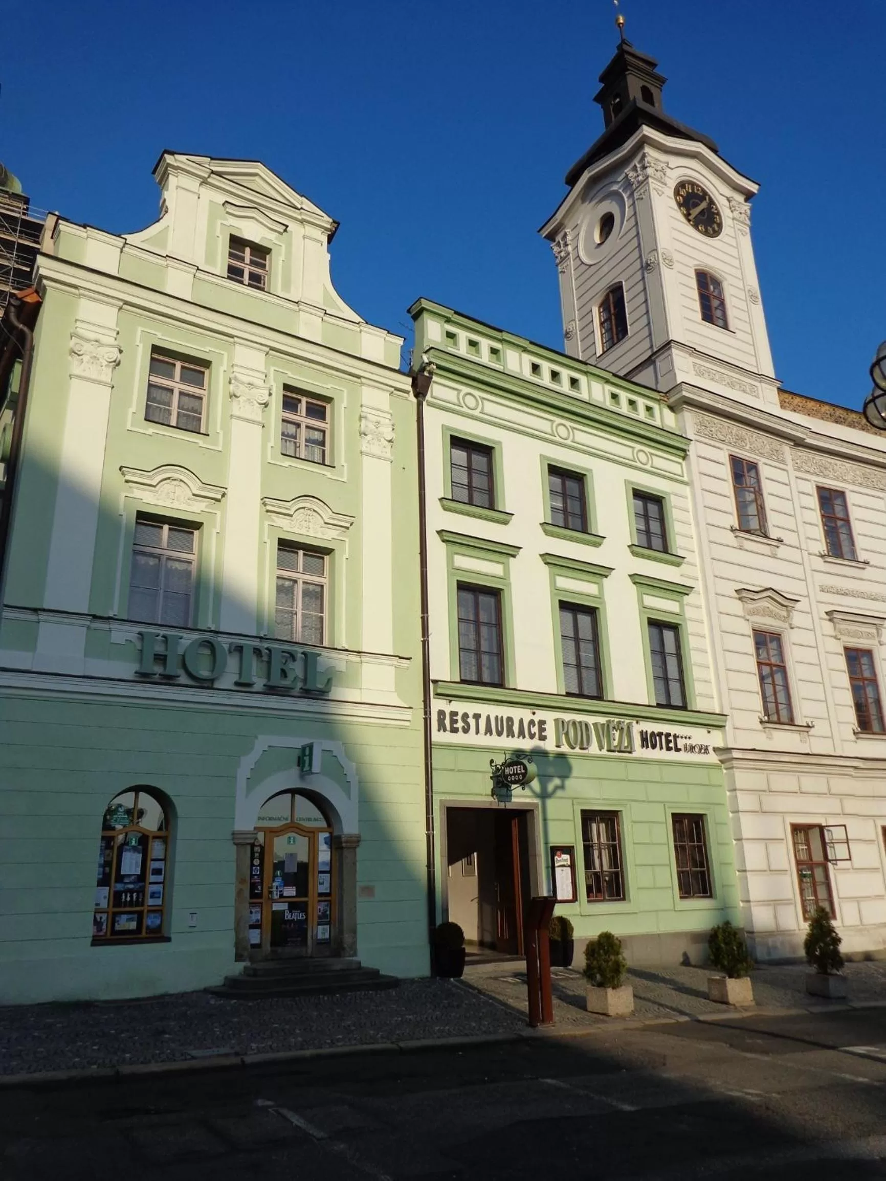 Property building in Hotel Vacek Pod Věží