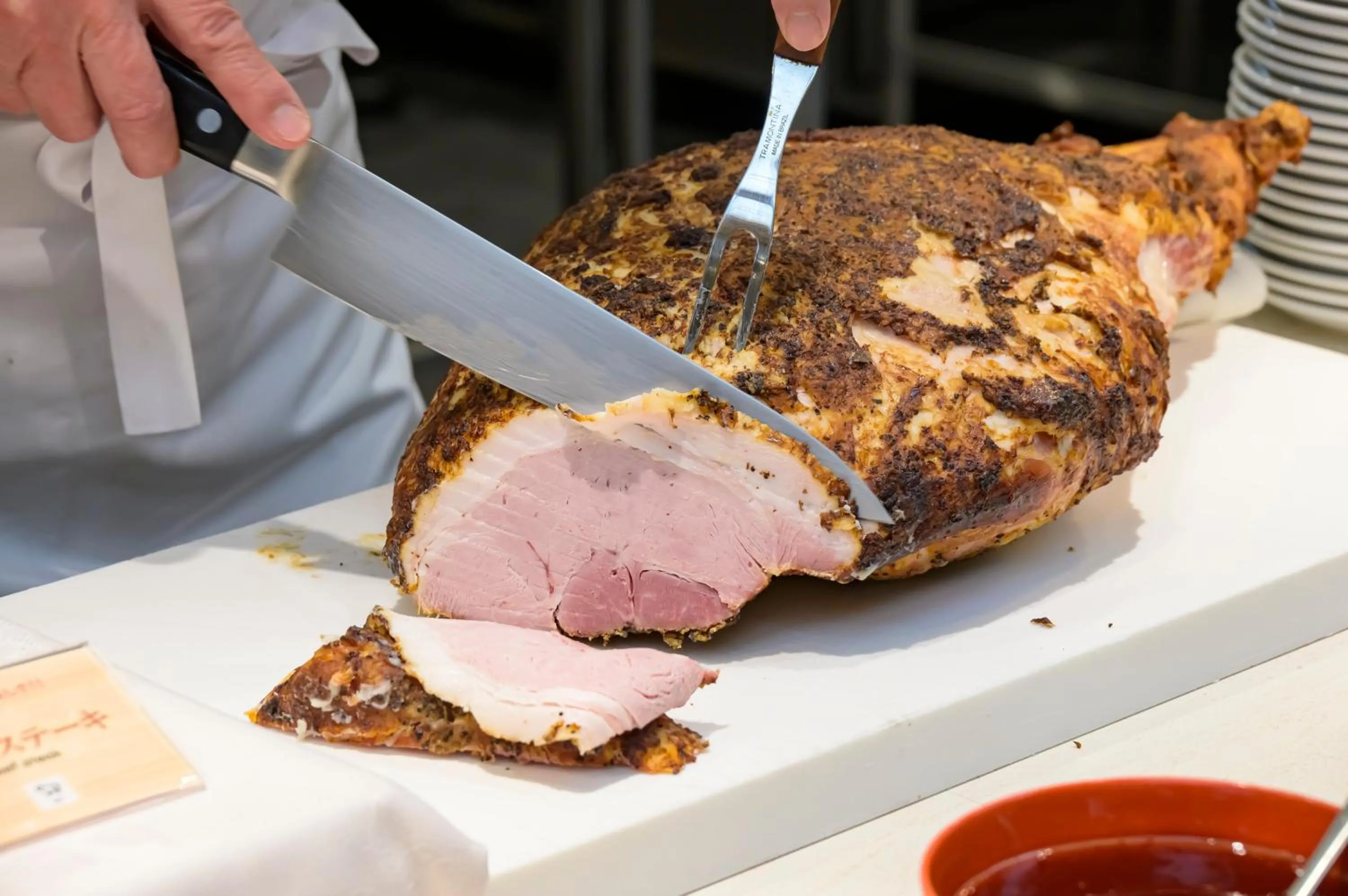 Food and drinks in Senkeien Tsukioka Hotel