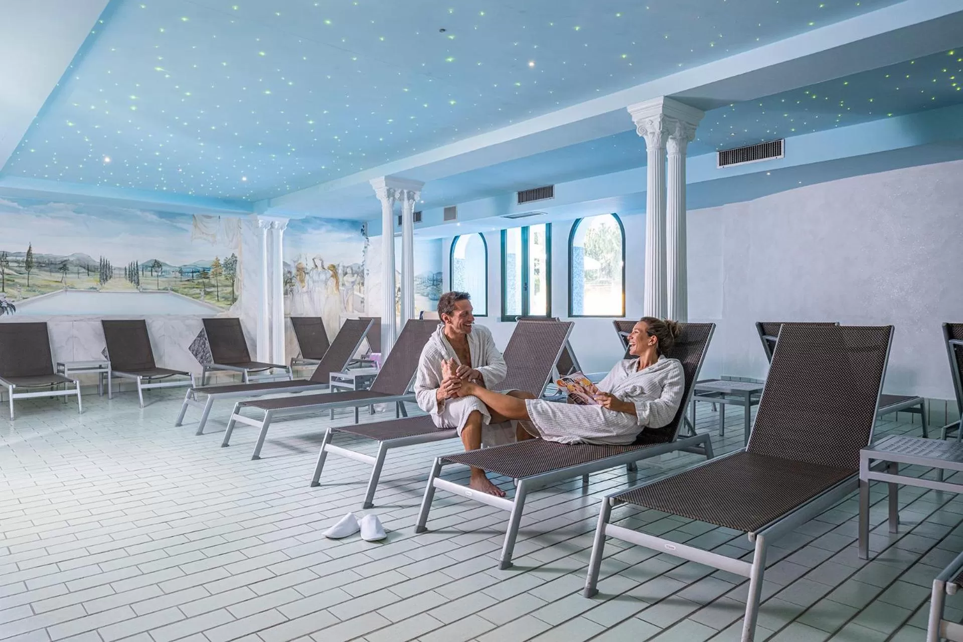 Spa and wellness centre/facilities in Hotel Terme Olympia