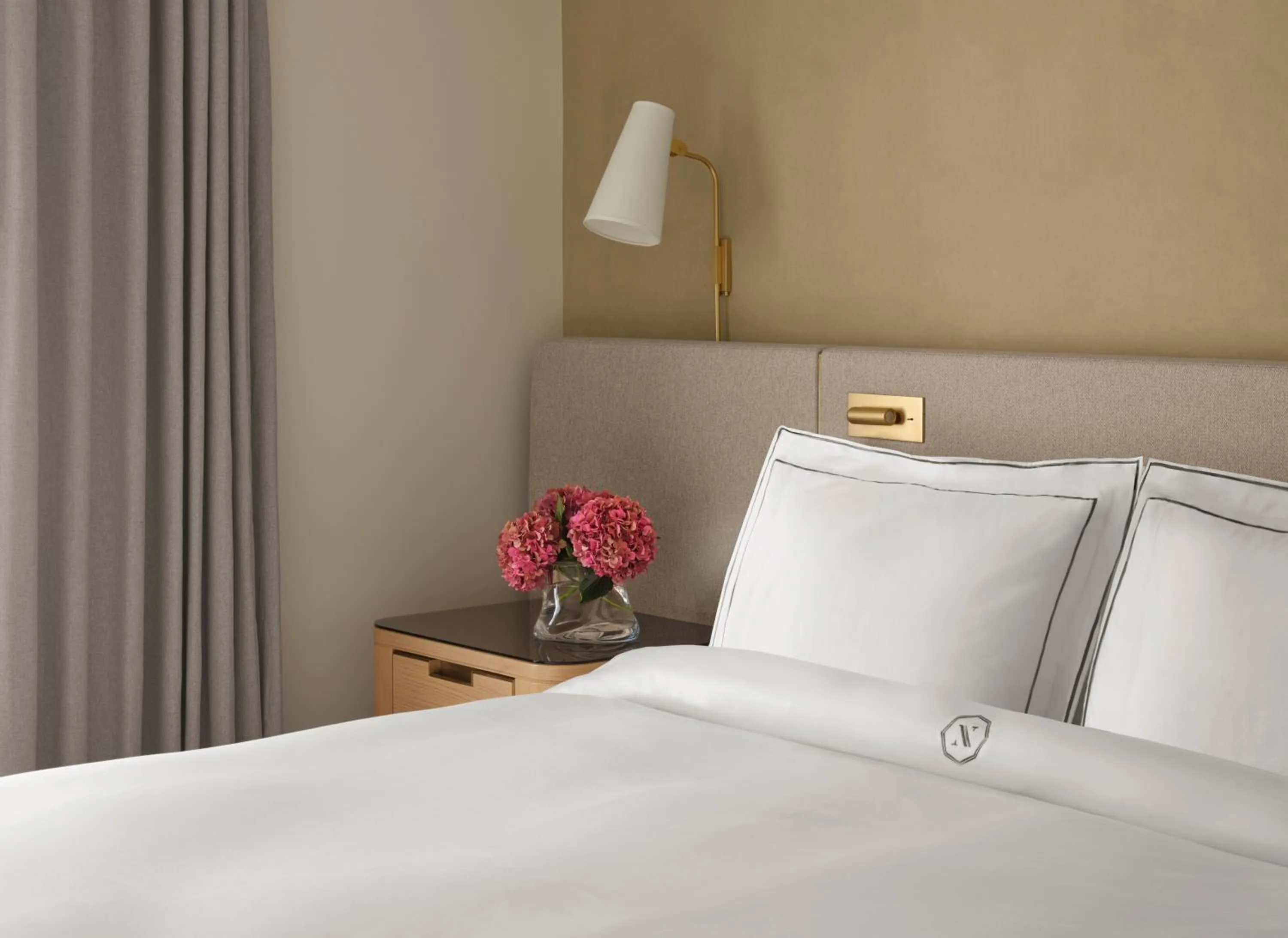 Bed in The Newbury Boston