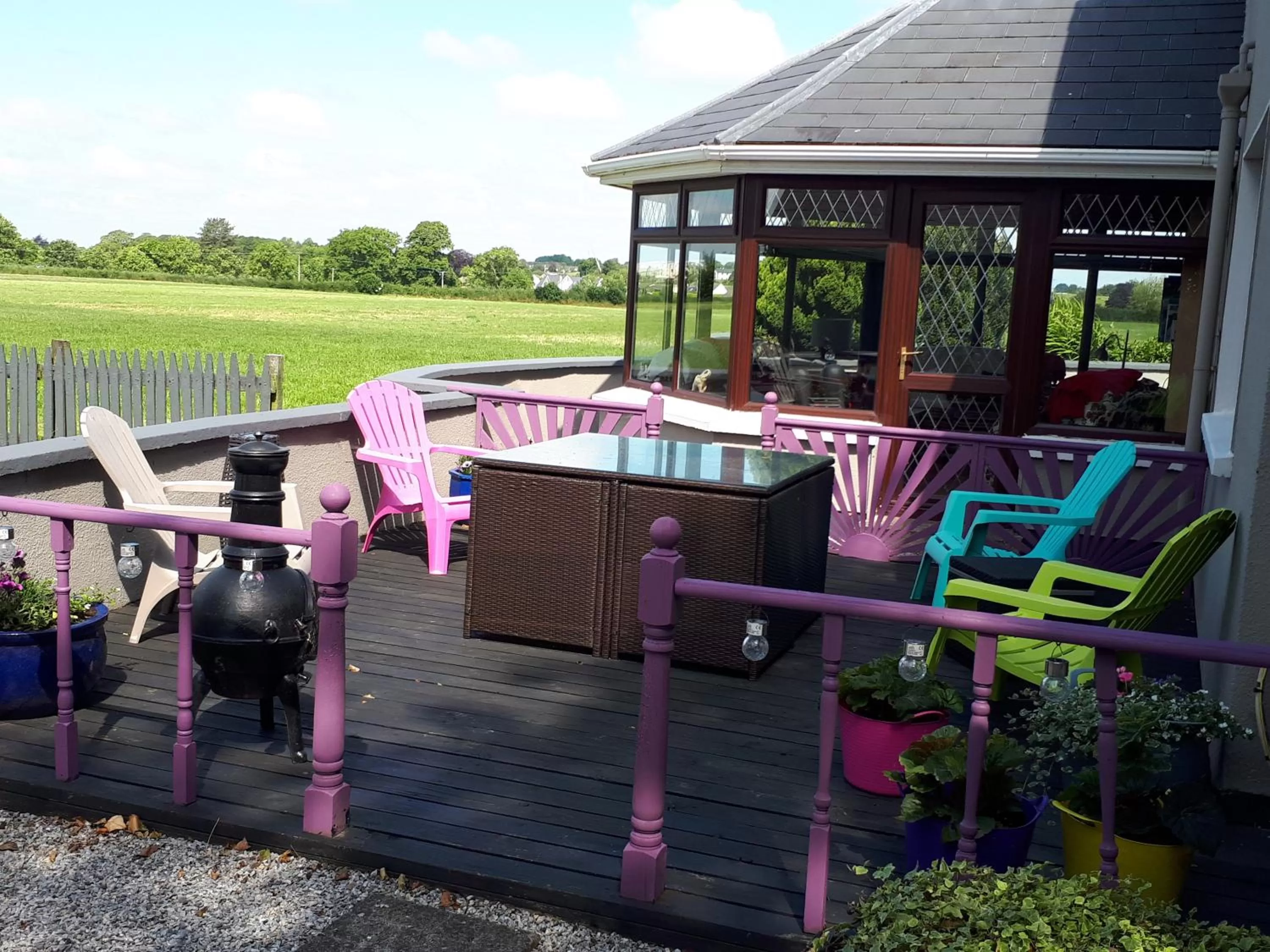 Garden in The Ring Farmhouse